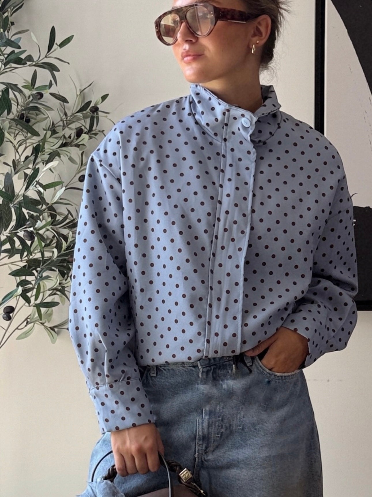 Veste Marine bleu gris (18/02)