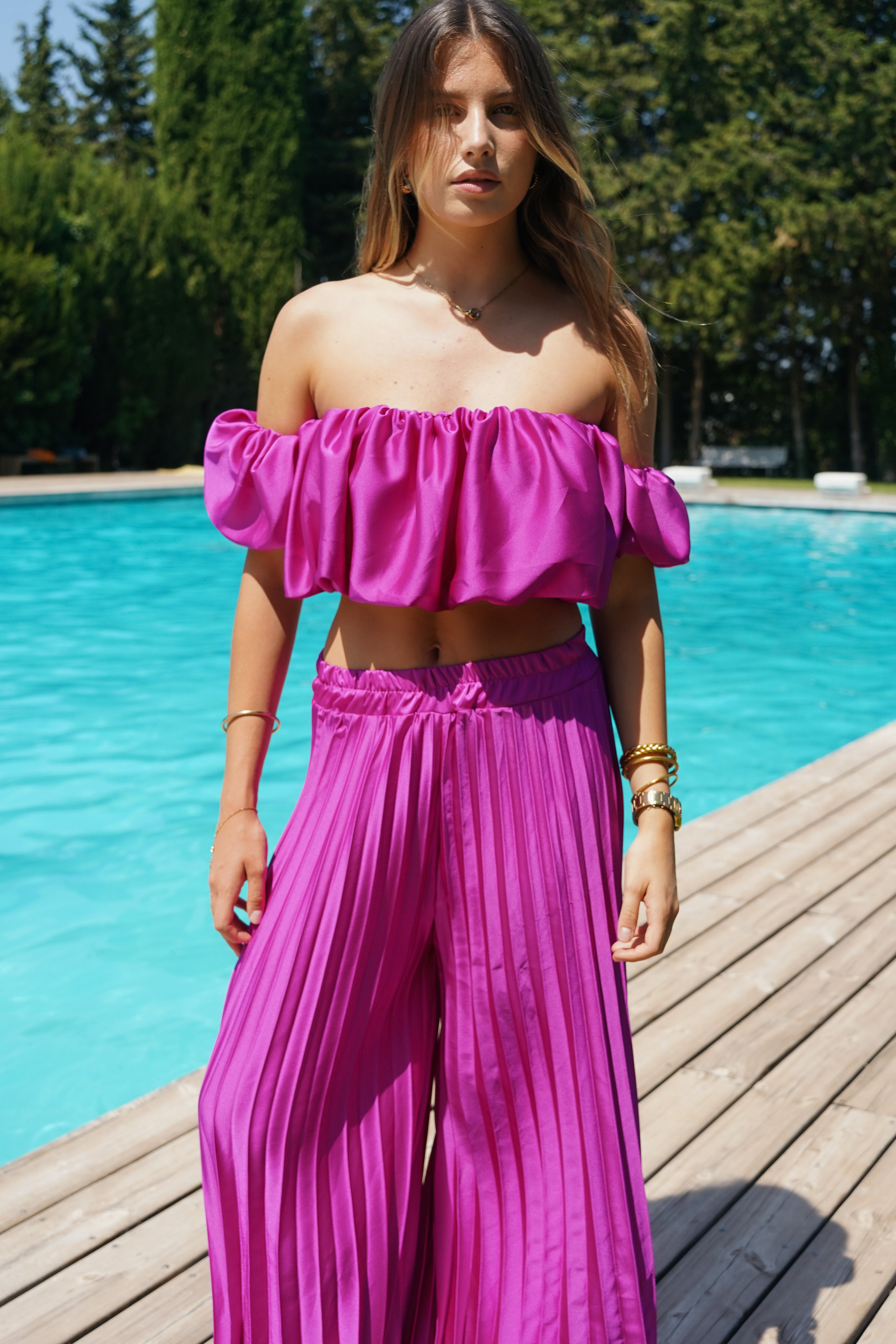Set Amélie rosa