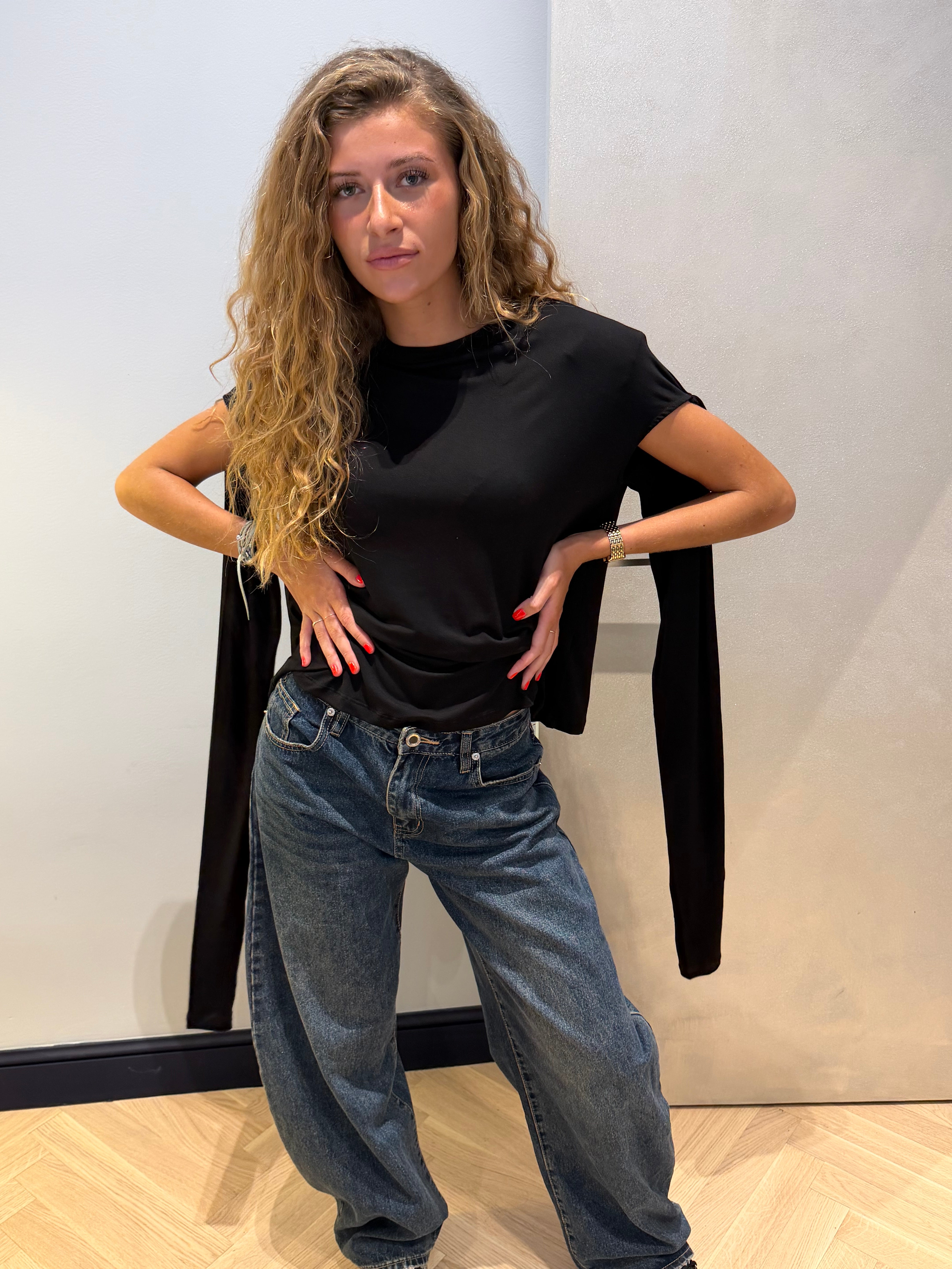 T-Shirt Giulia schwarz