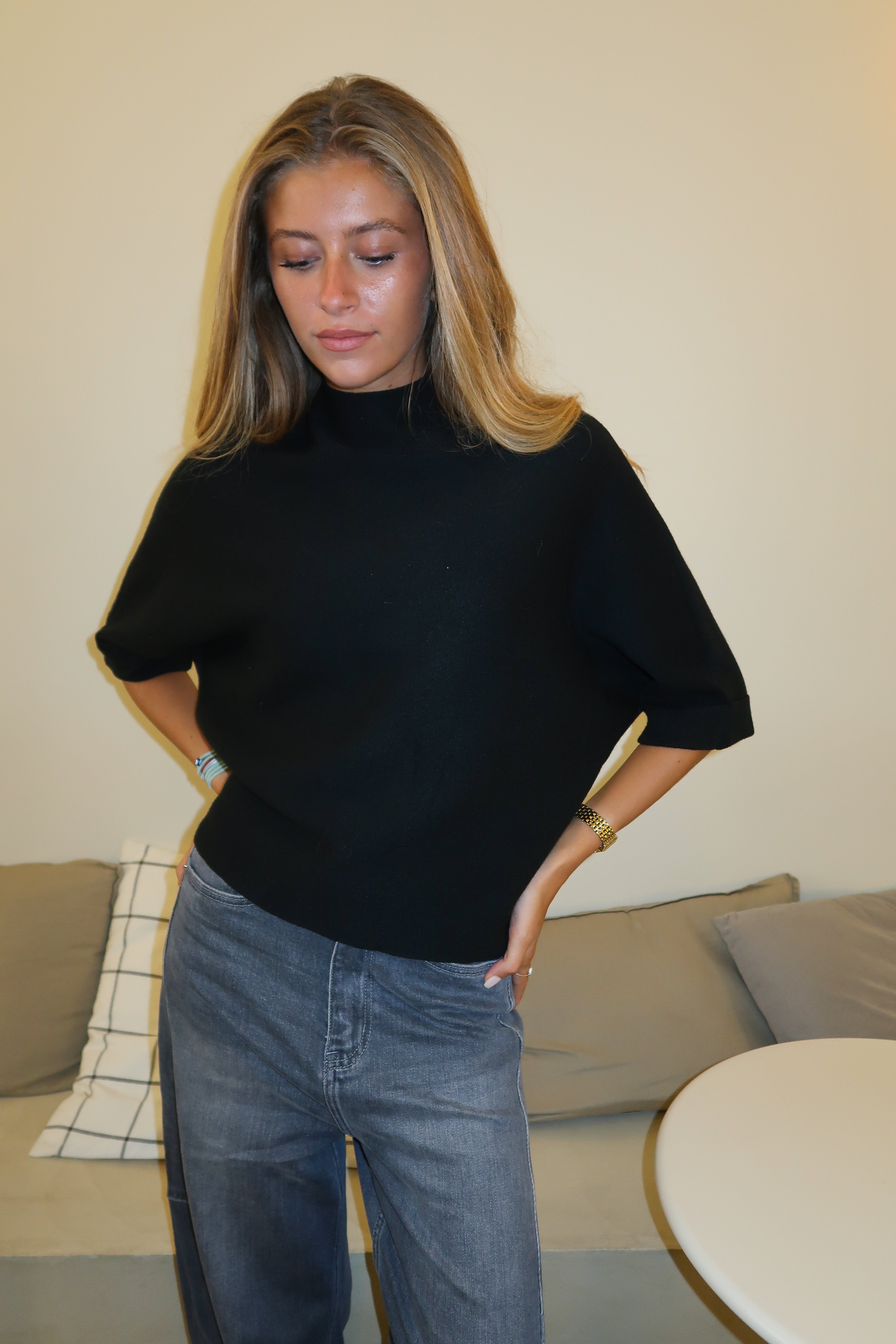 Lise black sweater