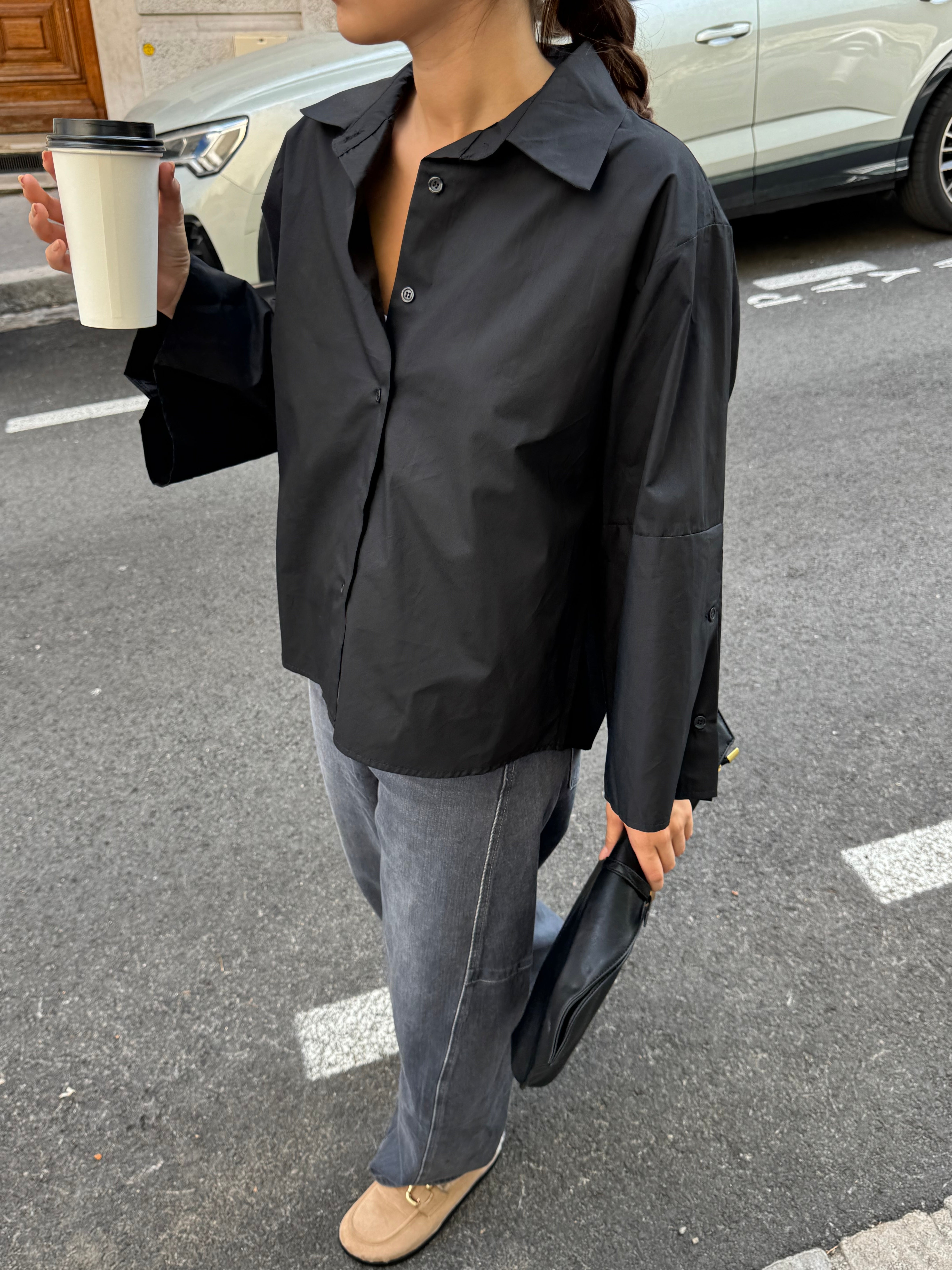 Chemise Evelyne noire
