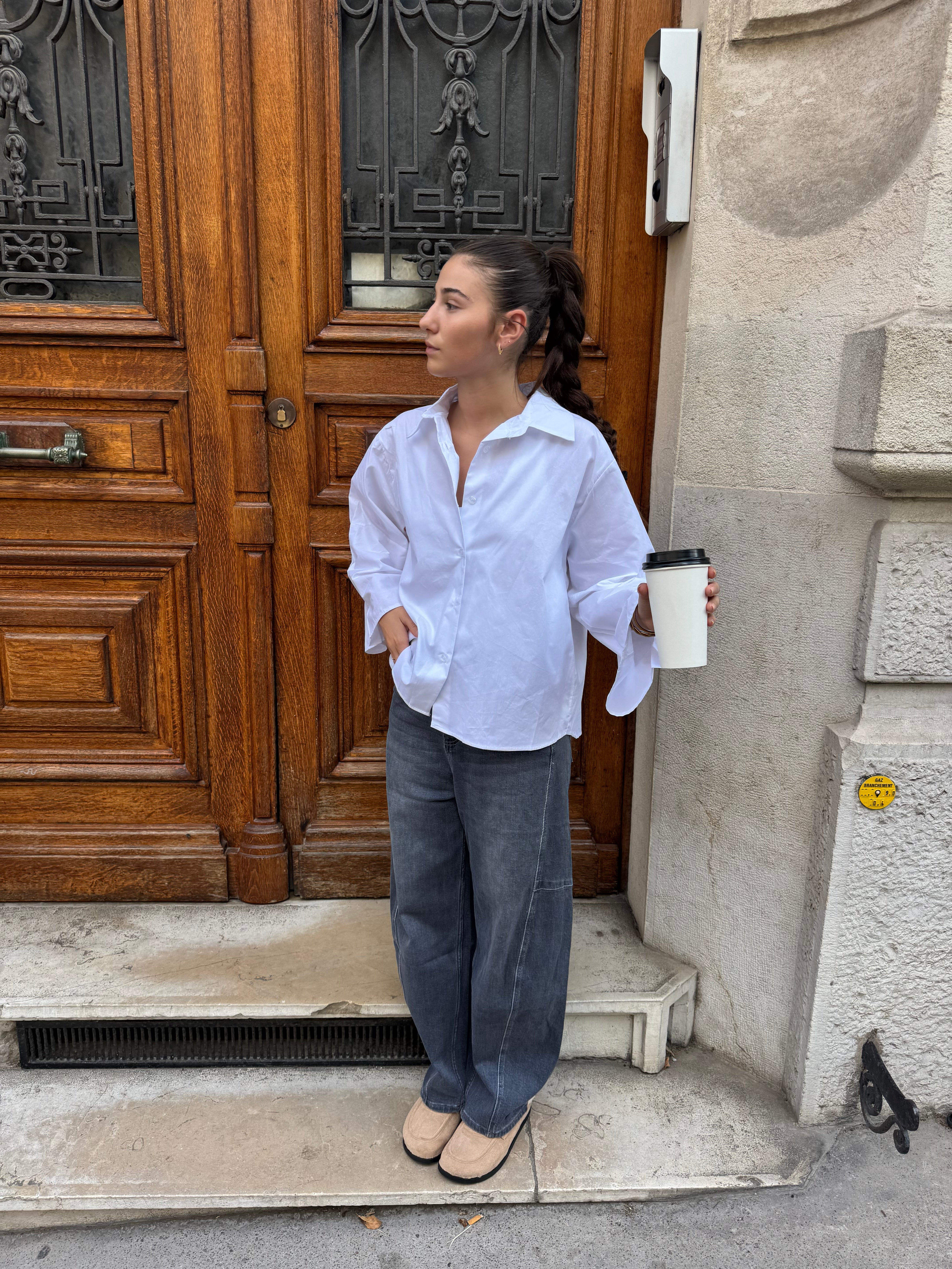 Camisa Evelyne blanca