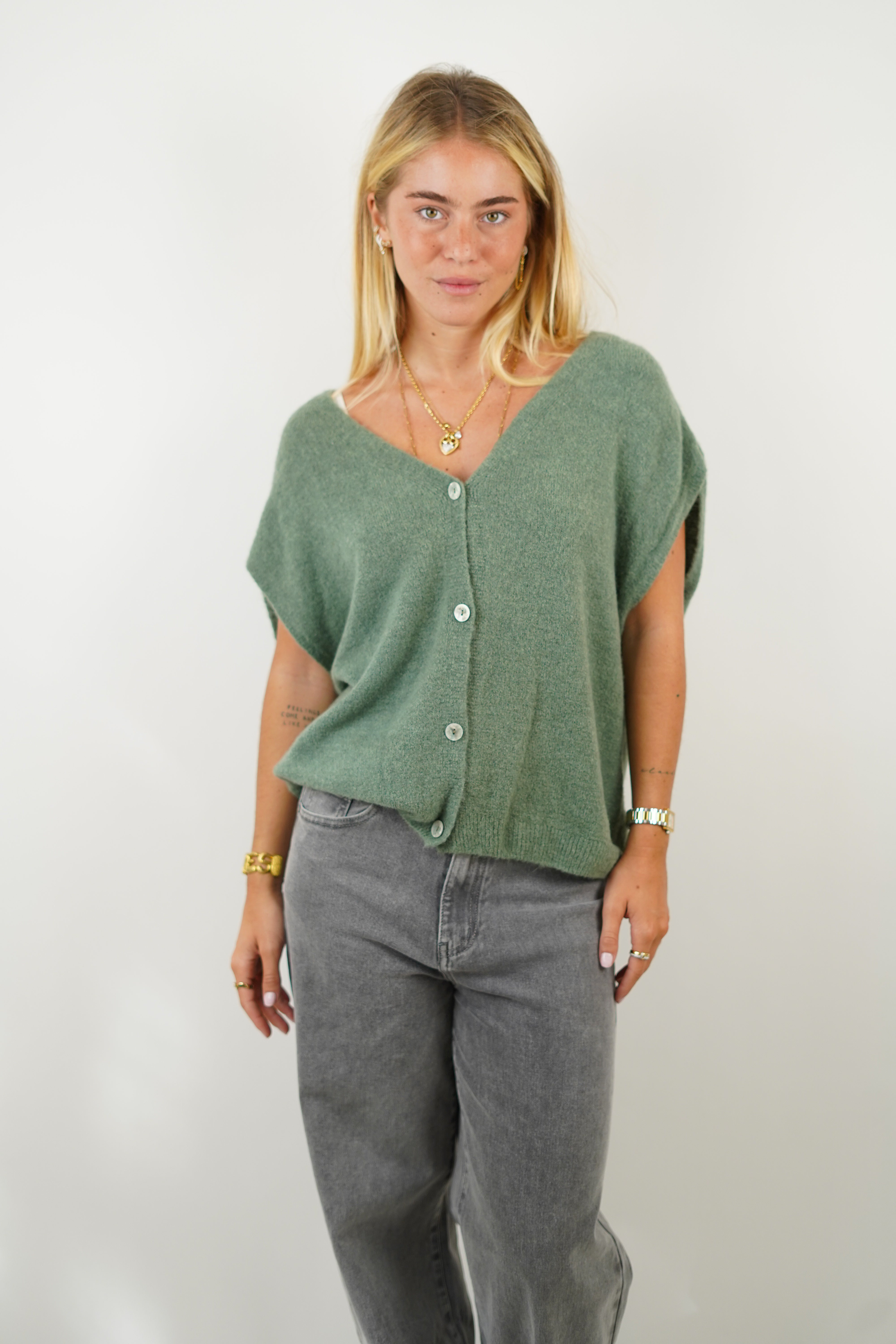 Lucie khaki vest