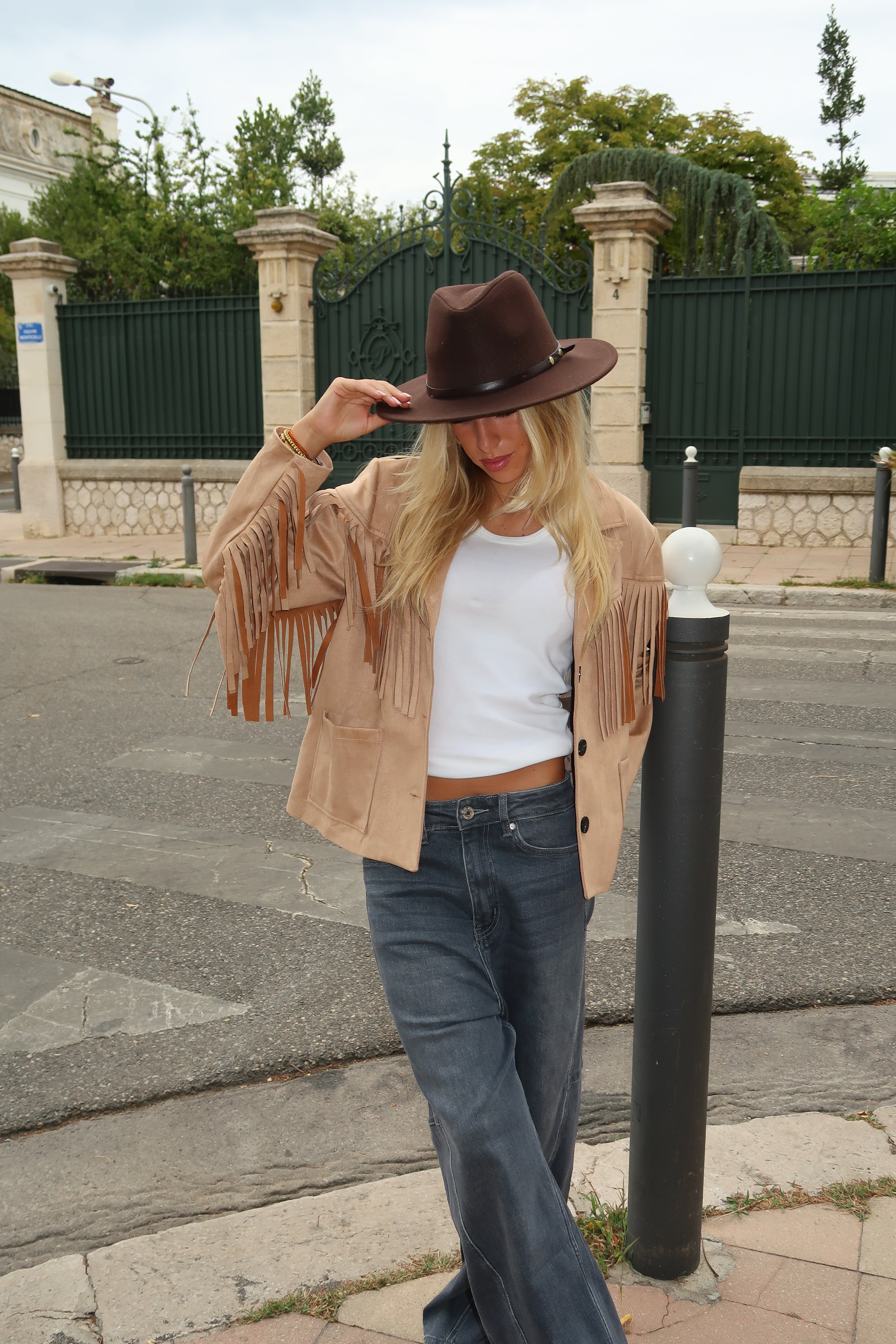 Veste Laëticia camel