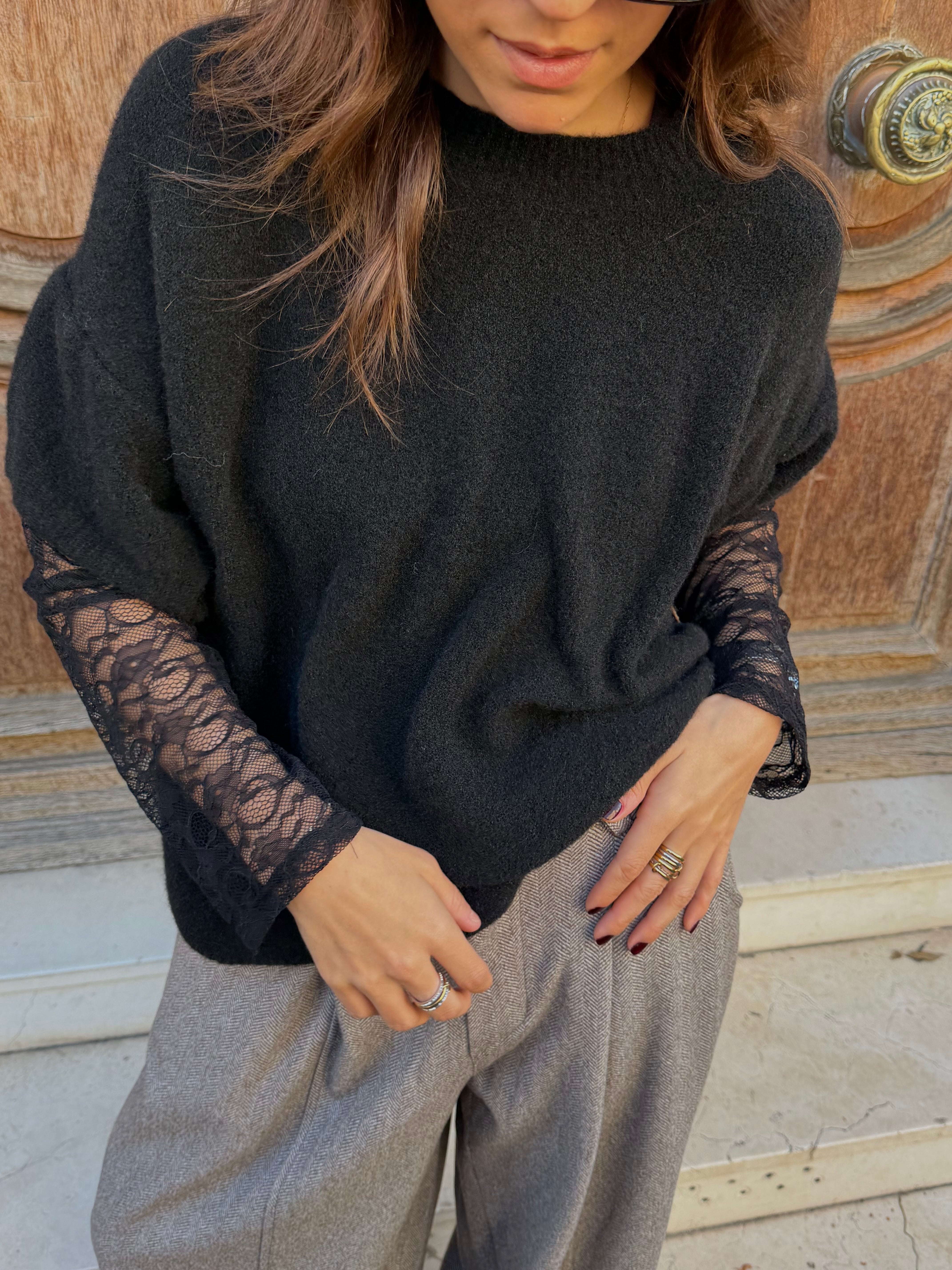 Athena black sweater