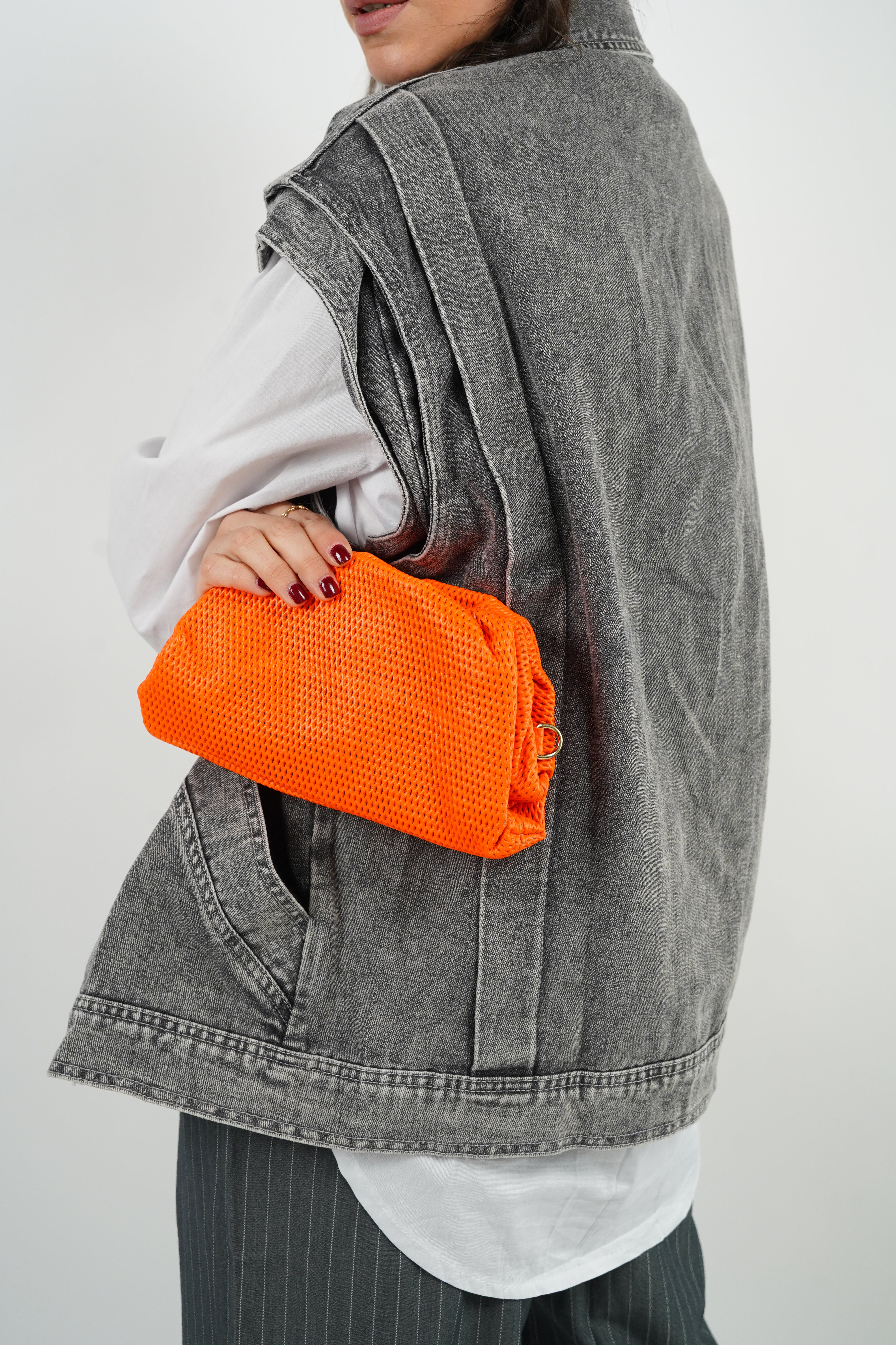 Orangefarbene Elea-Tasche