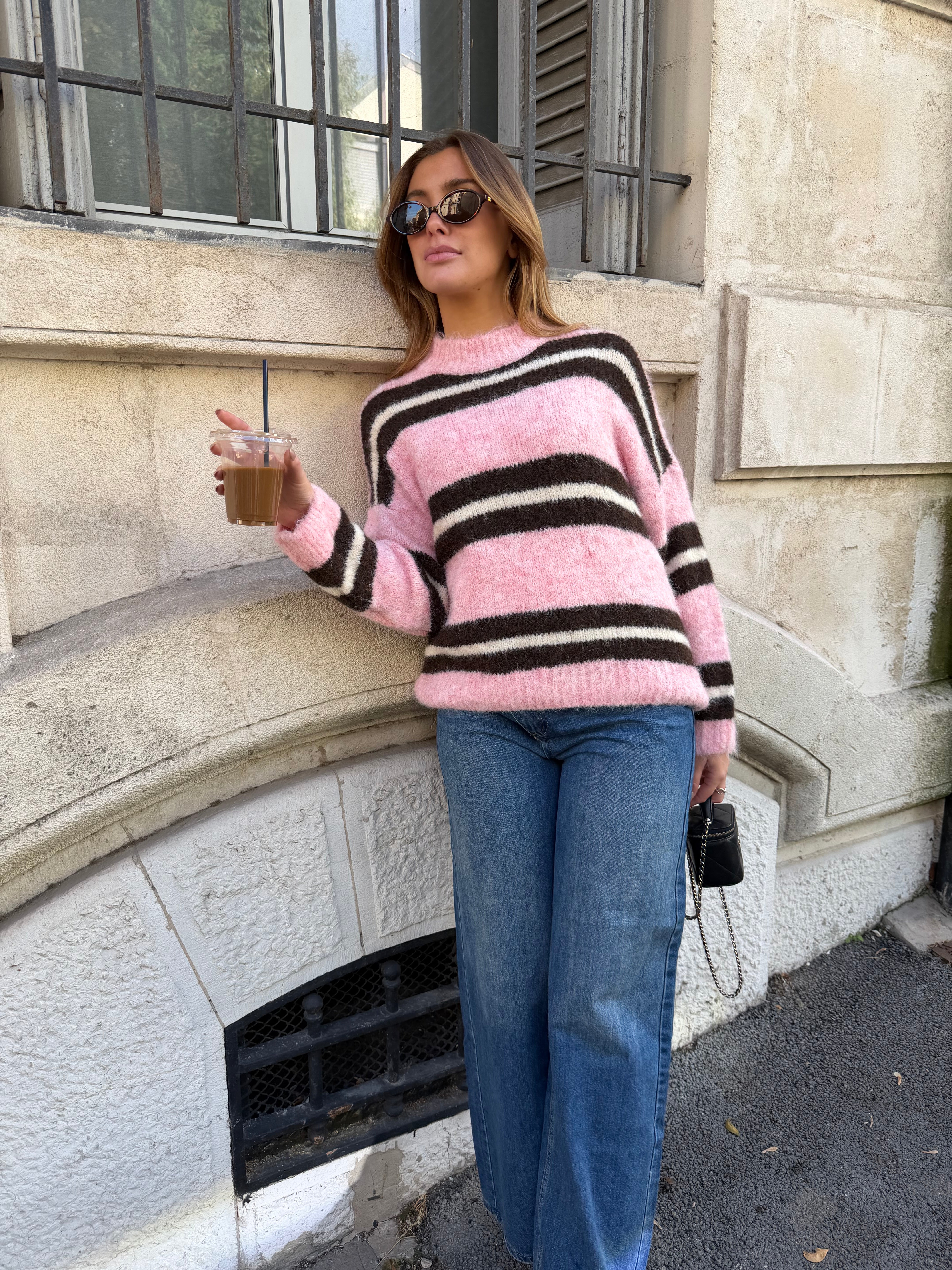 Millie rosa Pullover