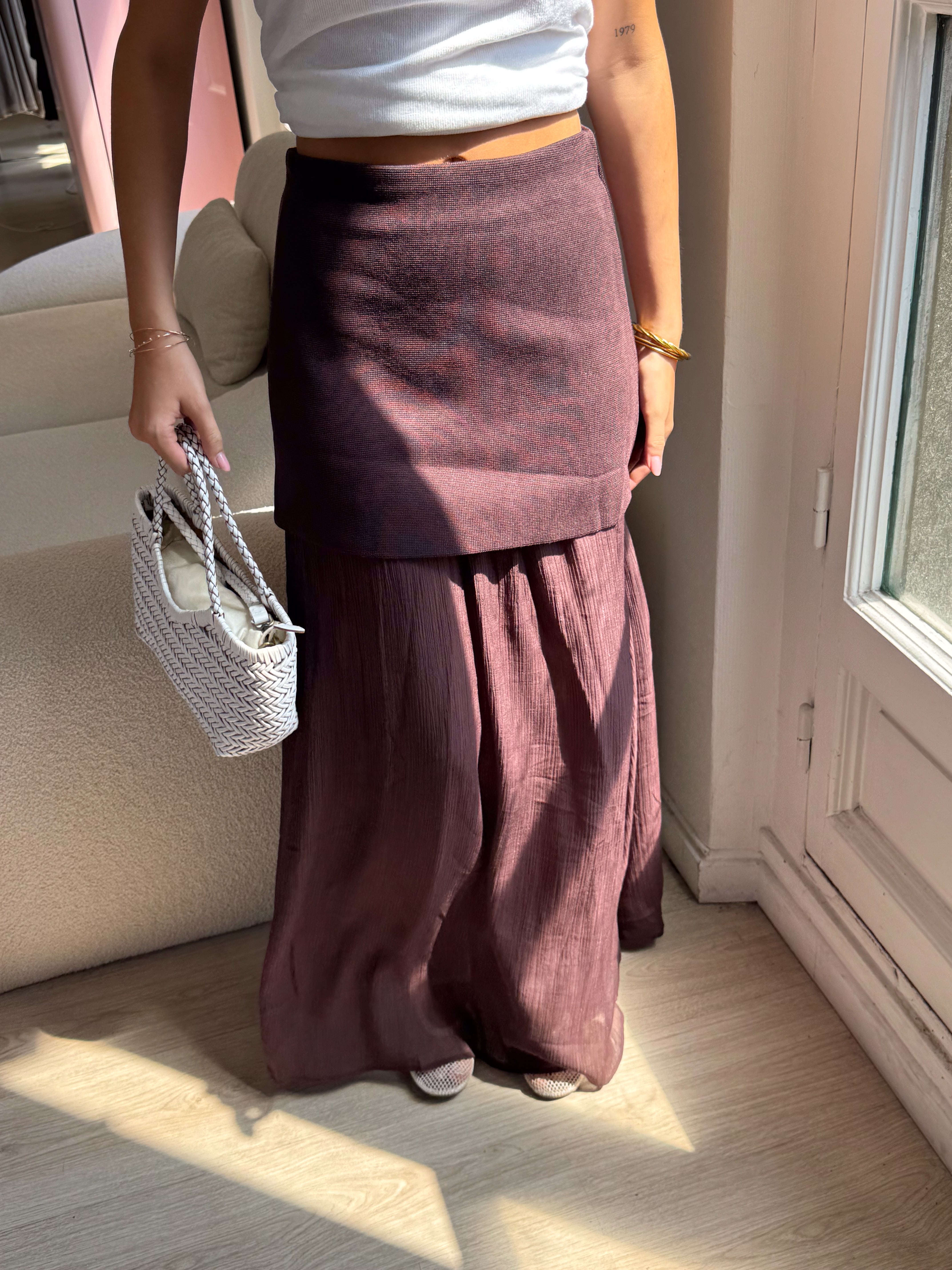 Brown Constance skirt