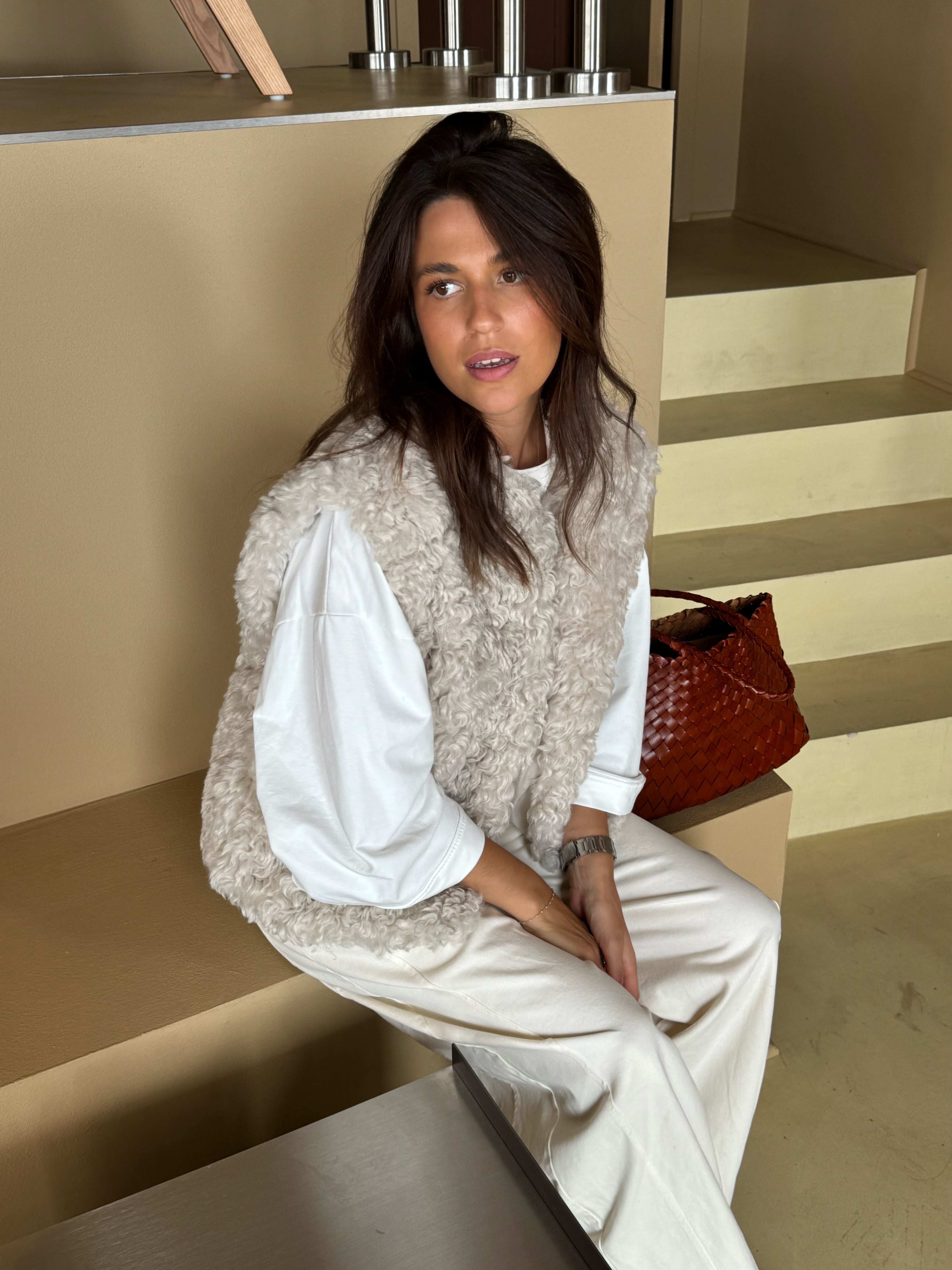 Chaqueta Louise blanca