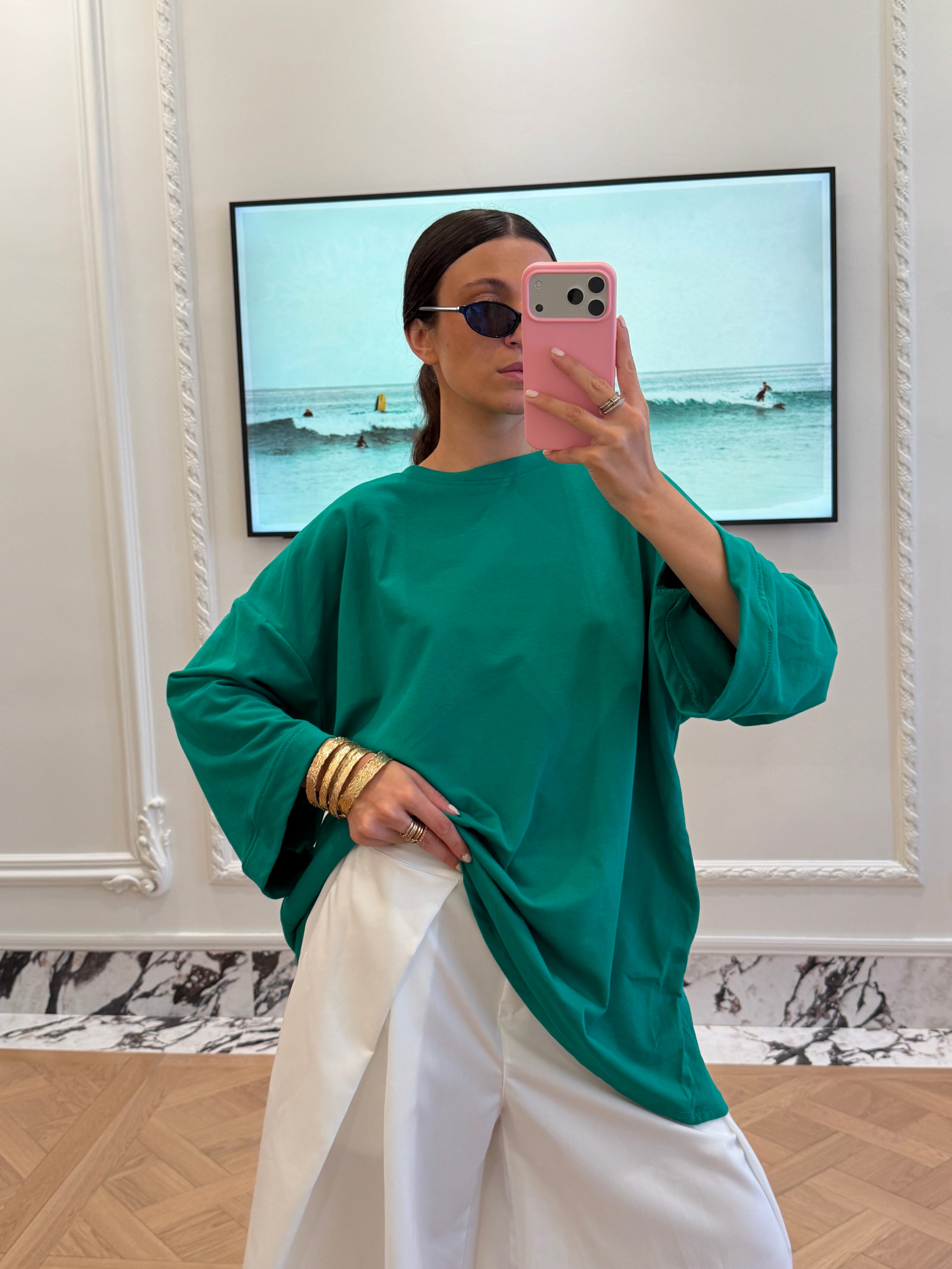 Tee-shirt Cecile vert