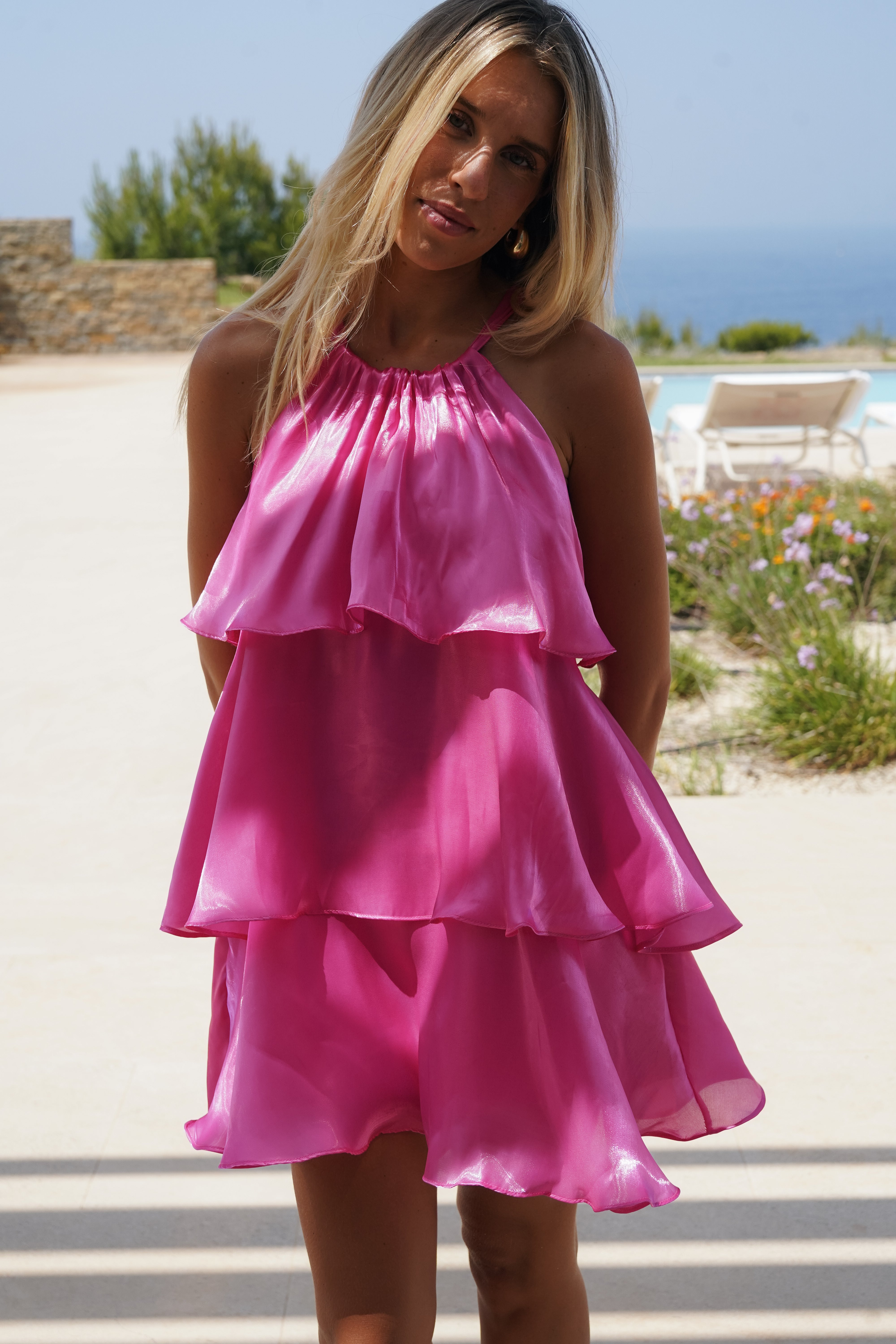 Klänning Lana fuchsia