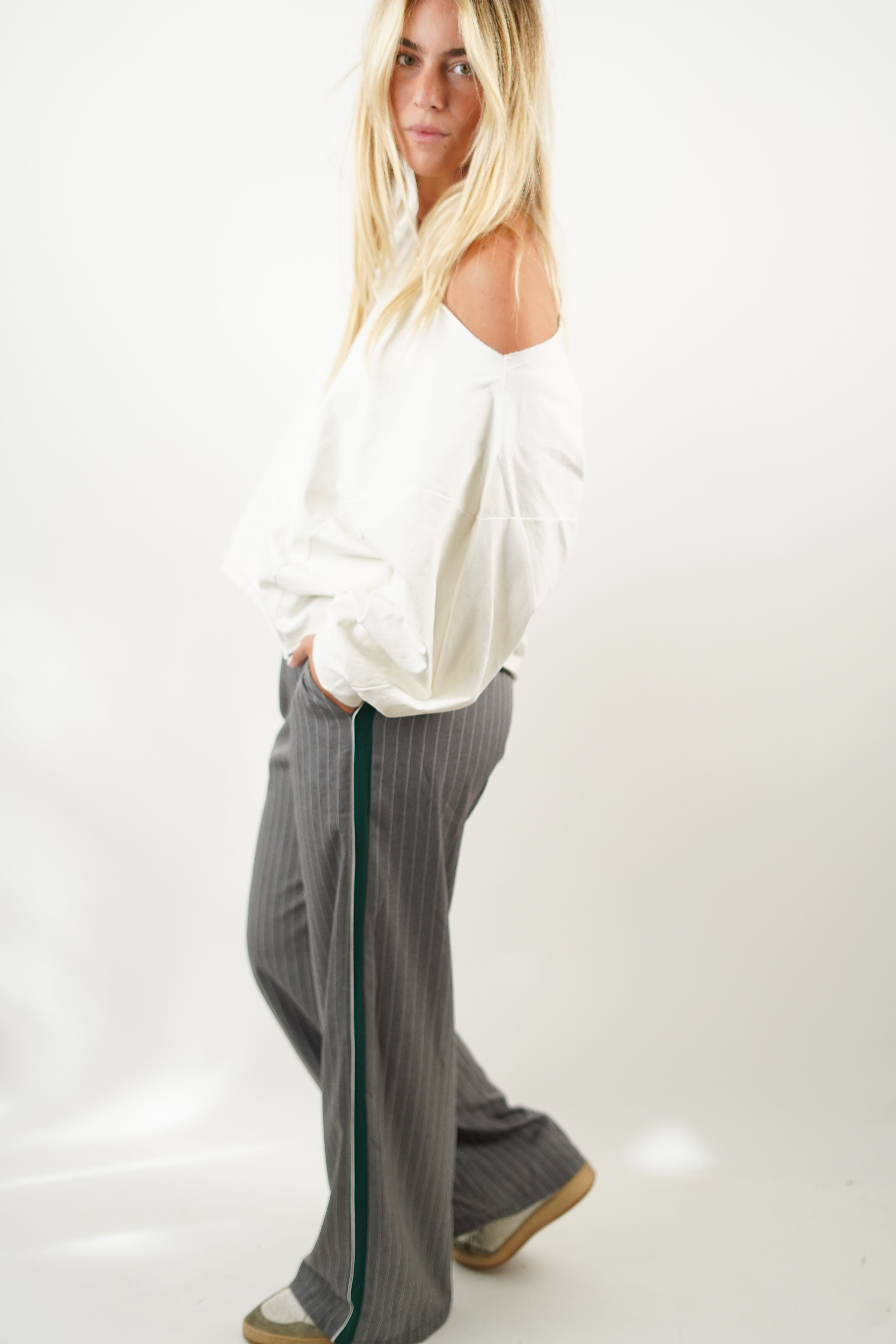 Barbara gray pants