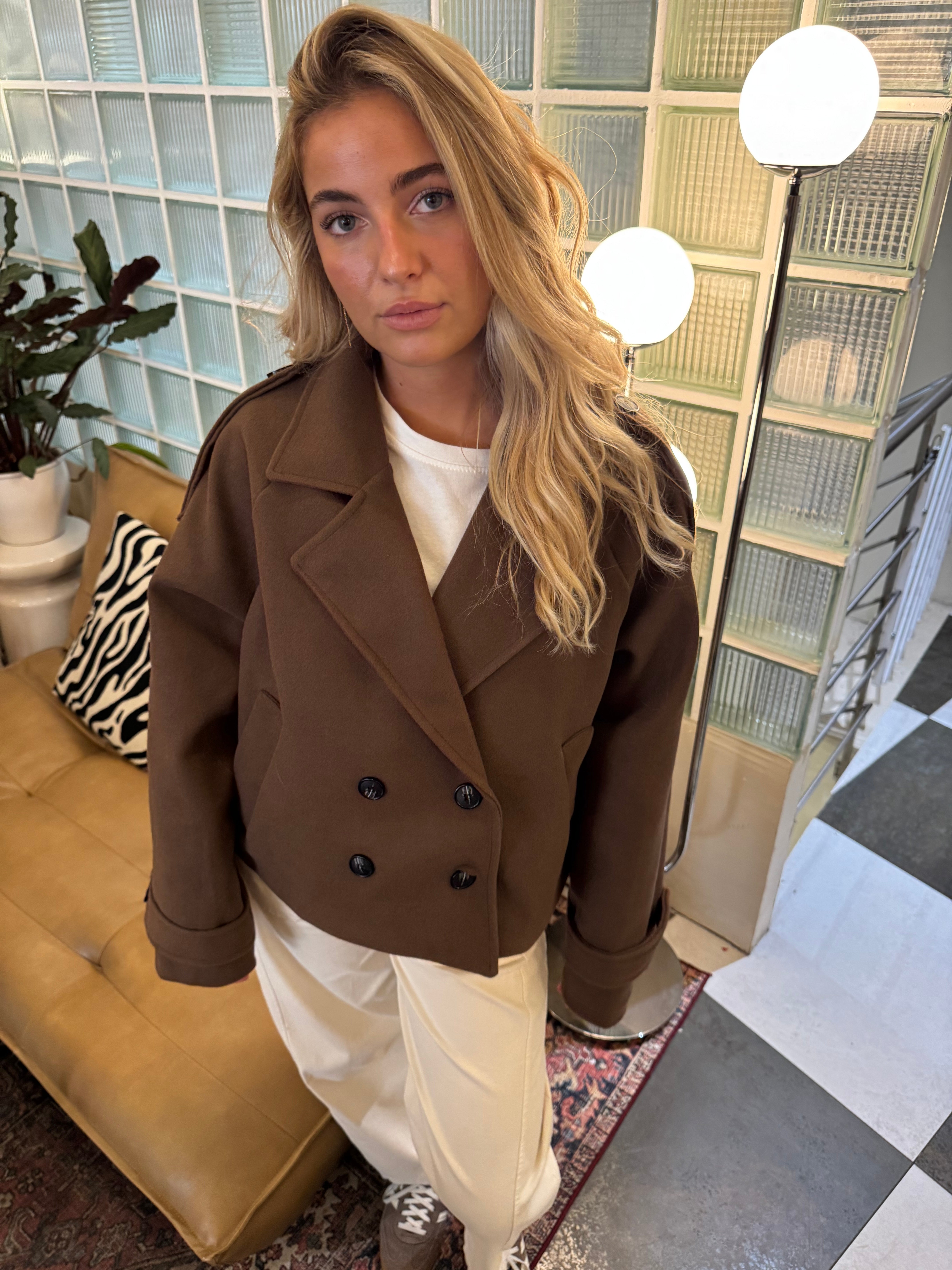 Manteau Spancer marron