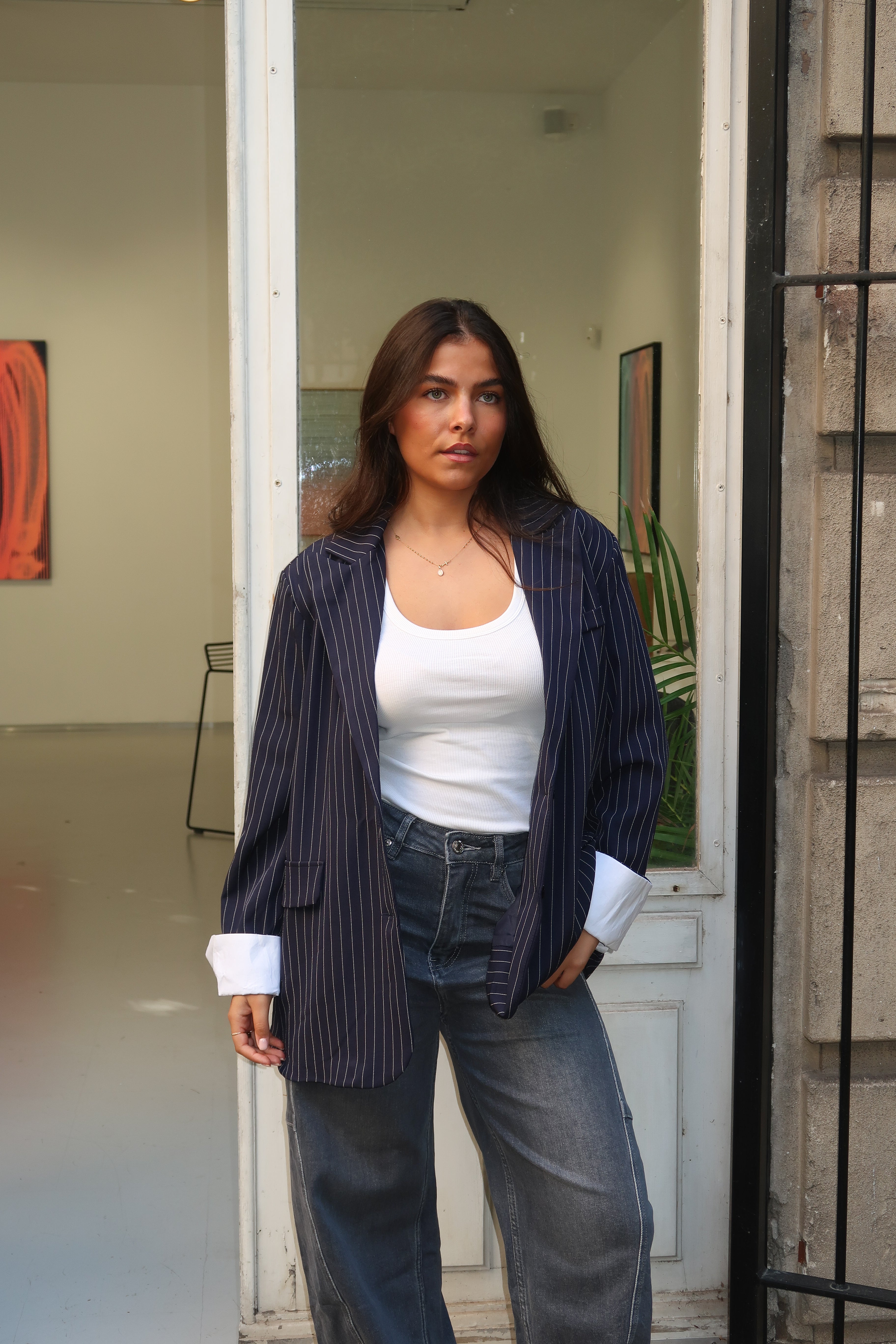 Blazer Astrid bleu marine