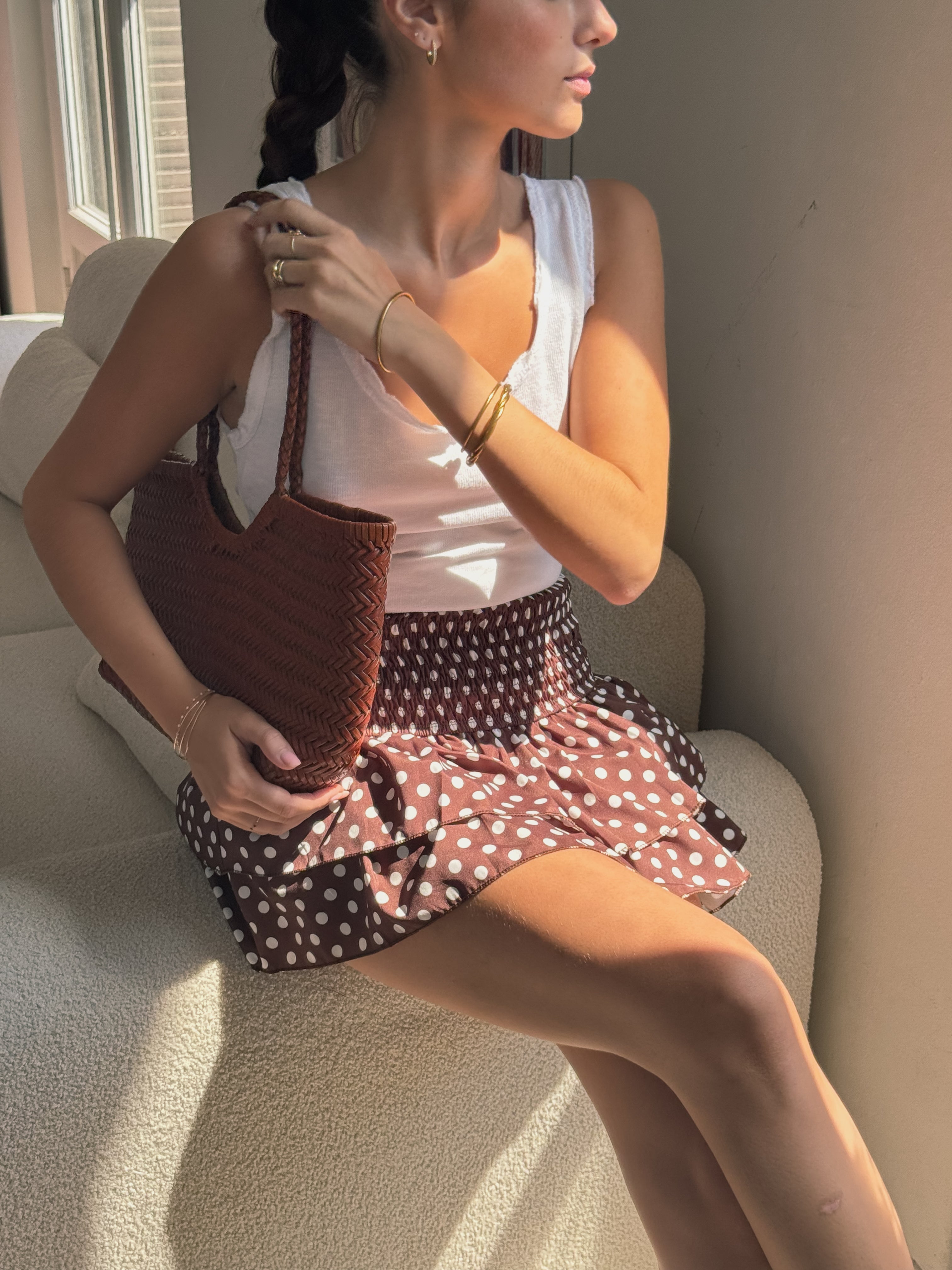 Brown Anna skirt