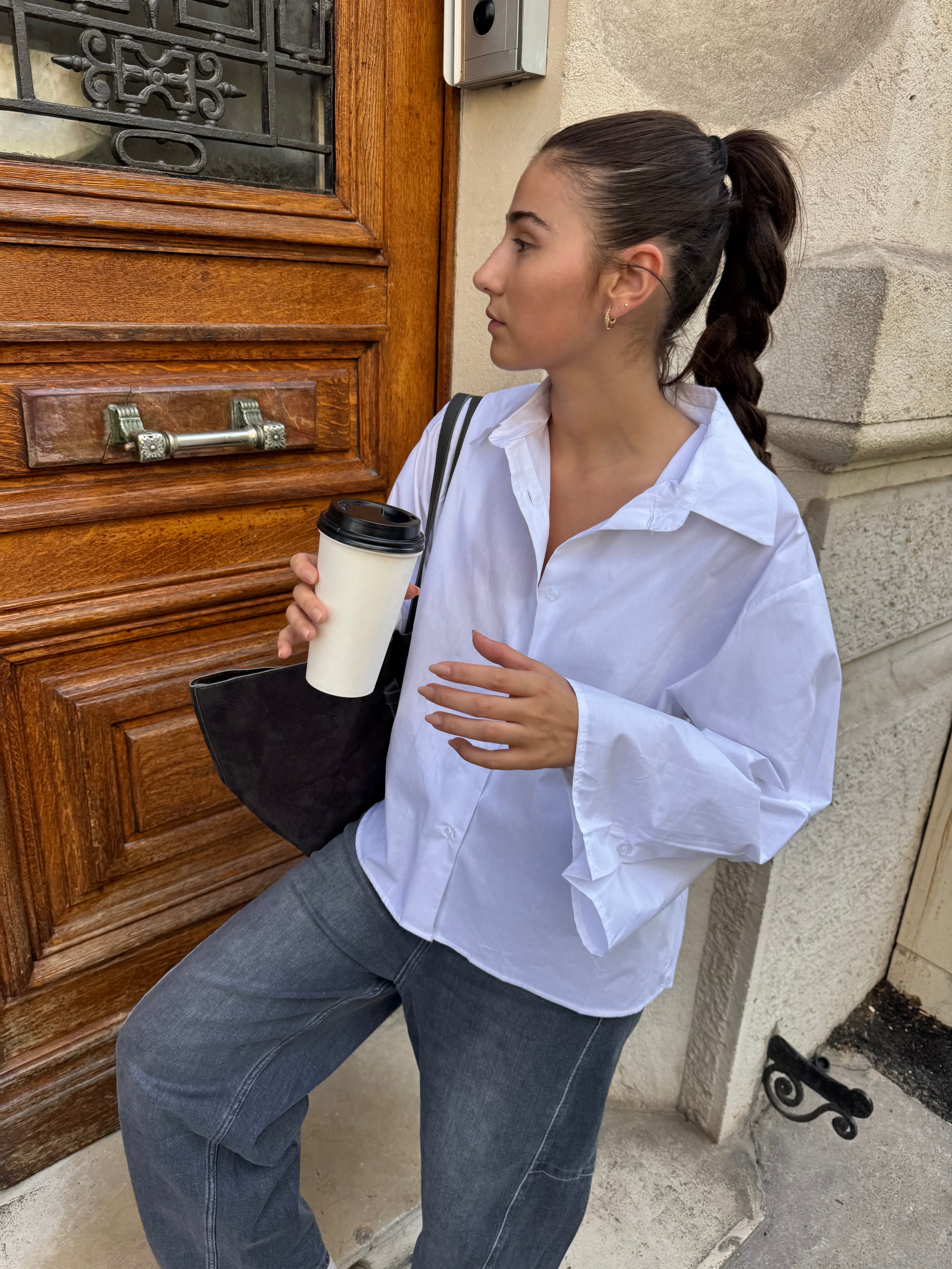 Camisa Evelyne blanca