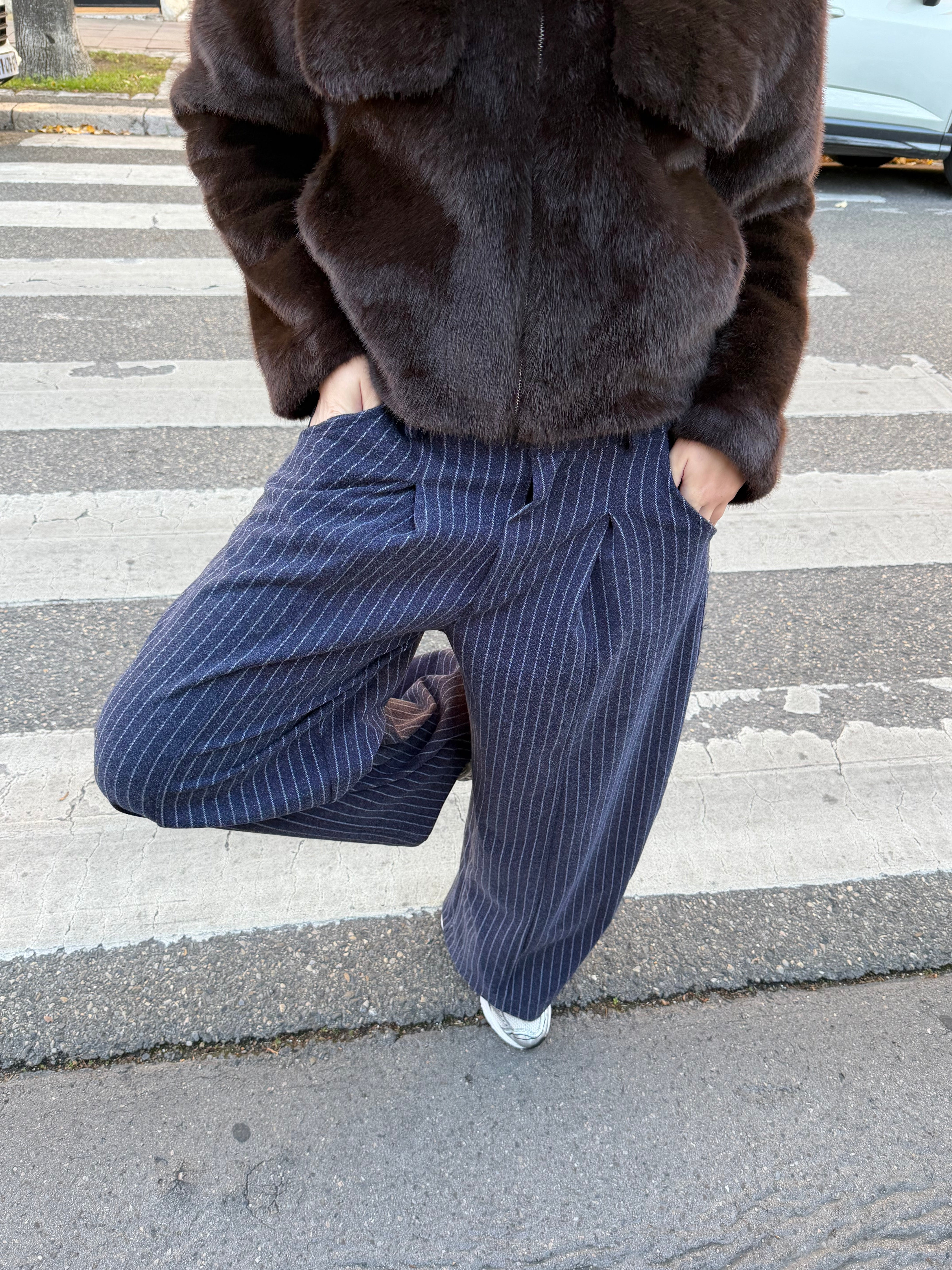 Pantalon Swann bleu marine