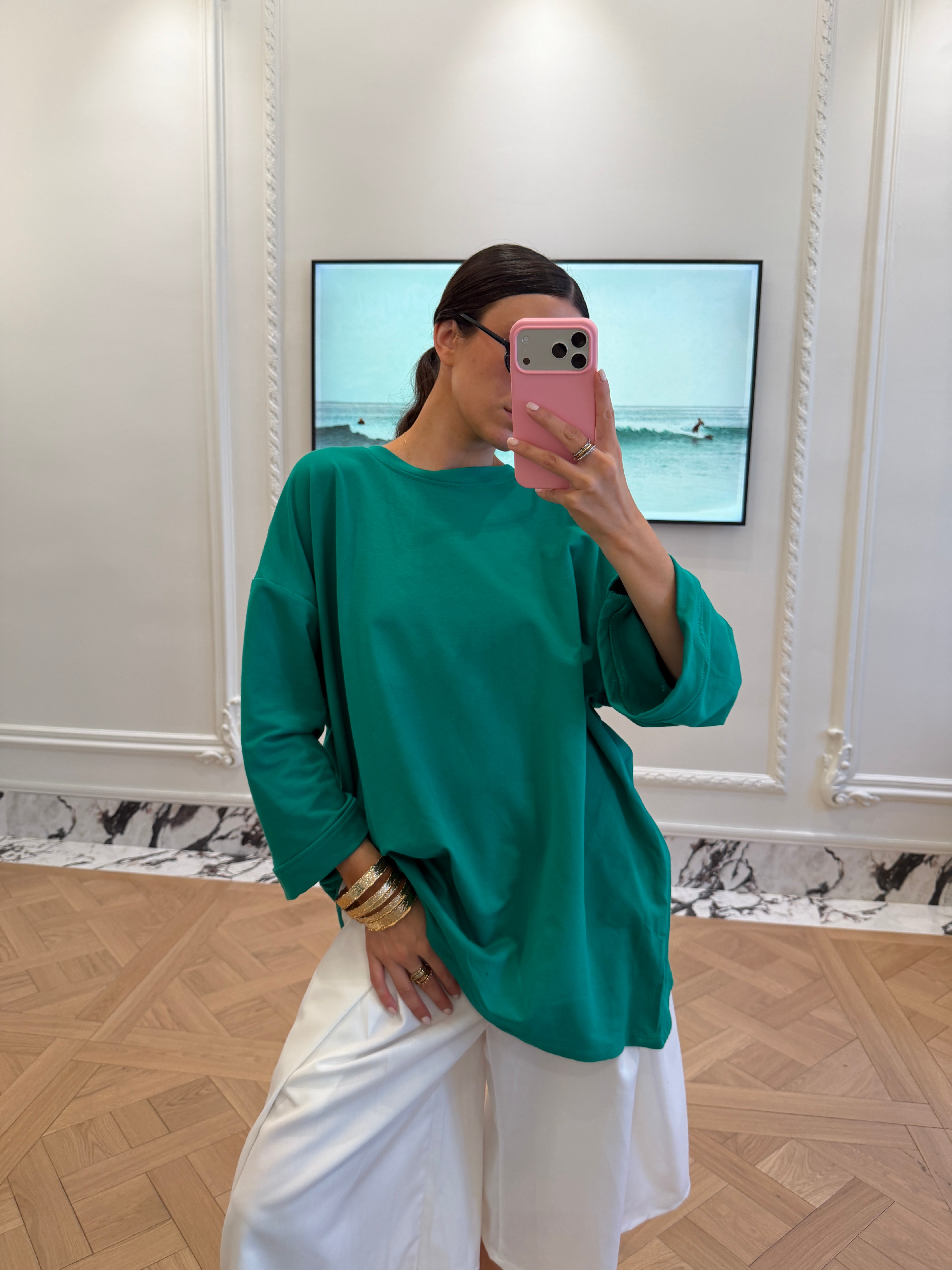 Tee-shirt Cecile vert