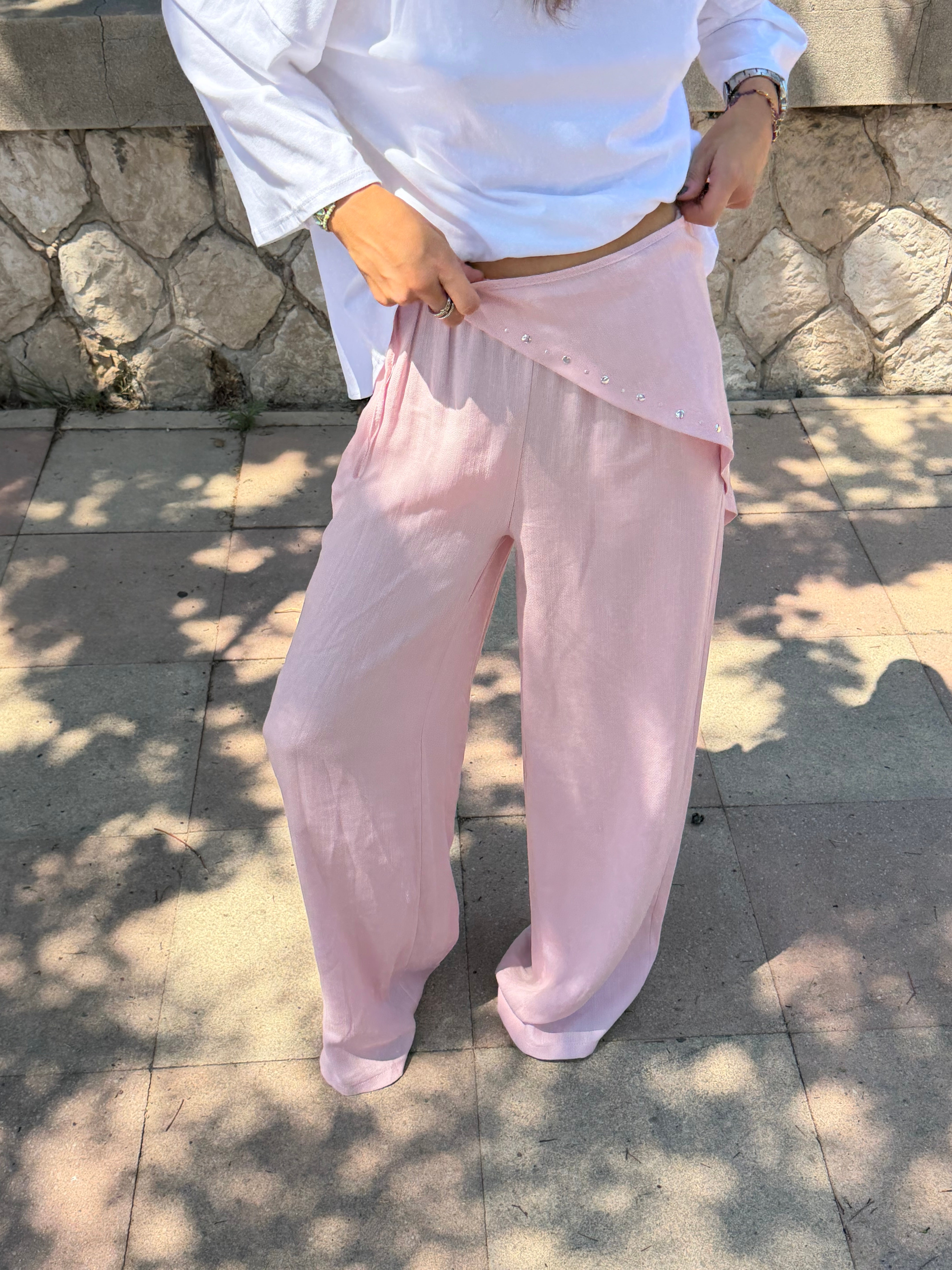 Amanda bukser rosa