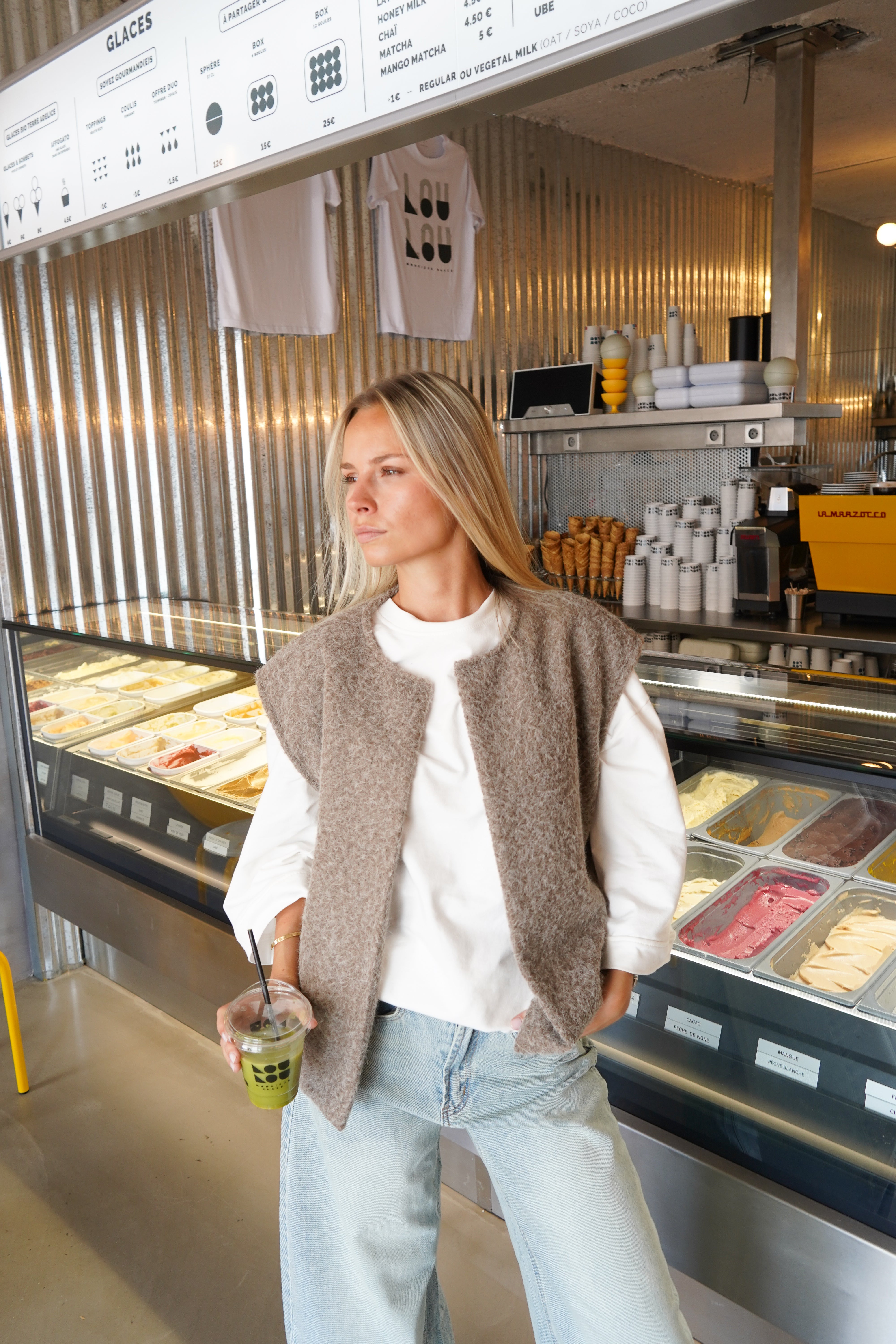 Veste Maddy sable