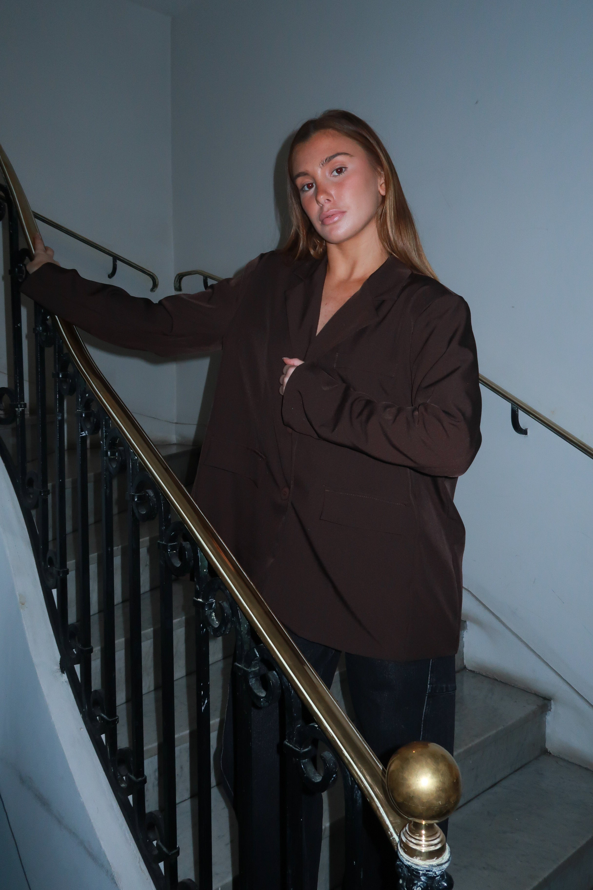 Brown Antonella Blazer