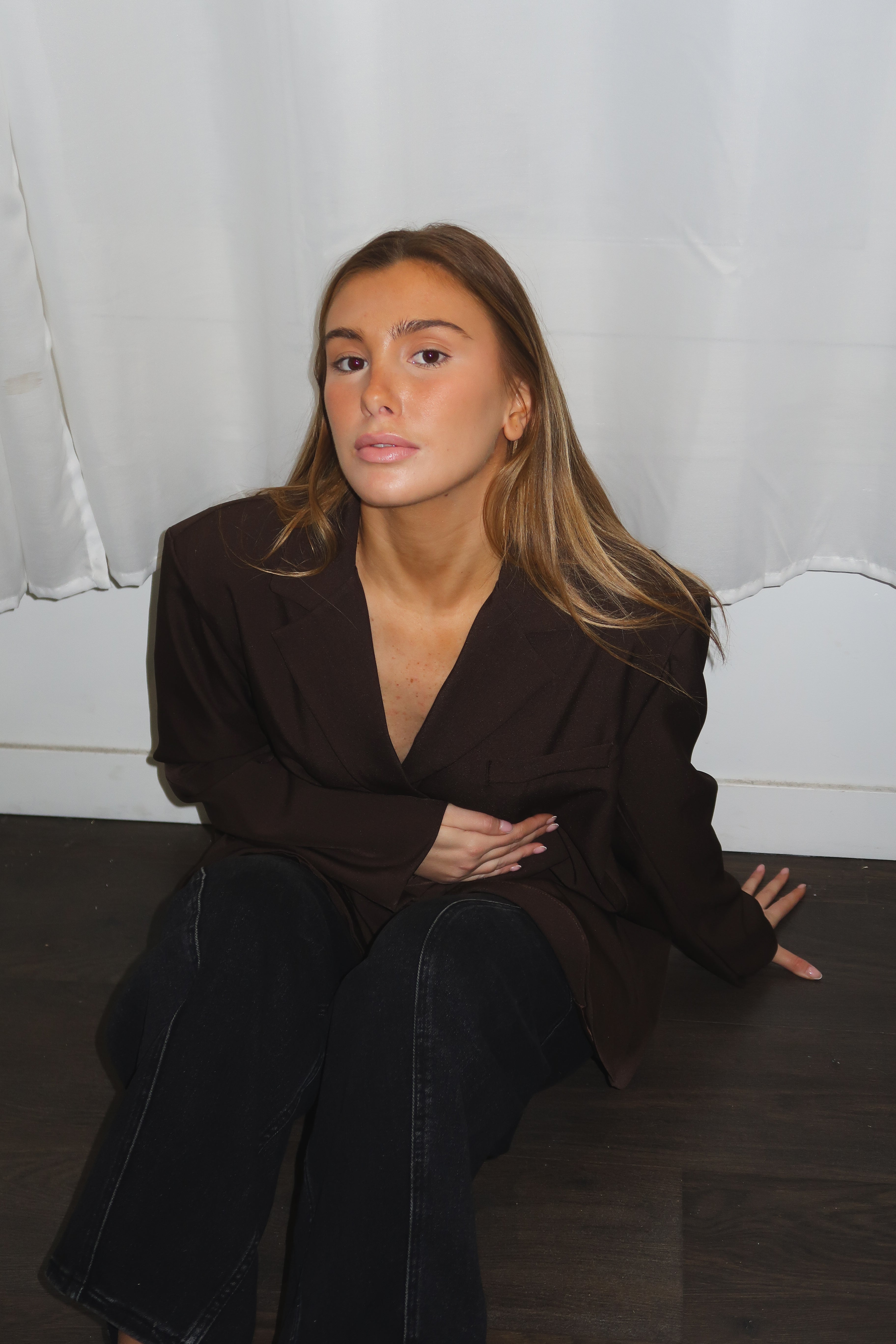 Brown Antonella Blazer