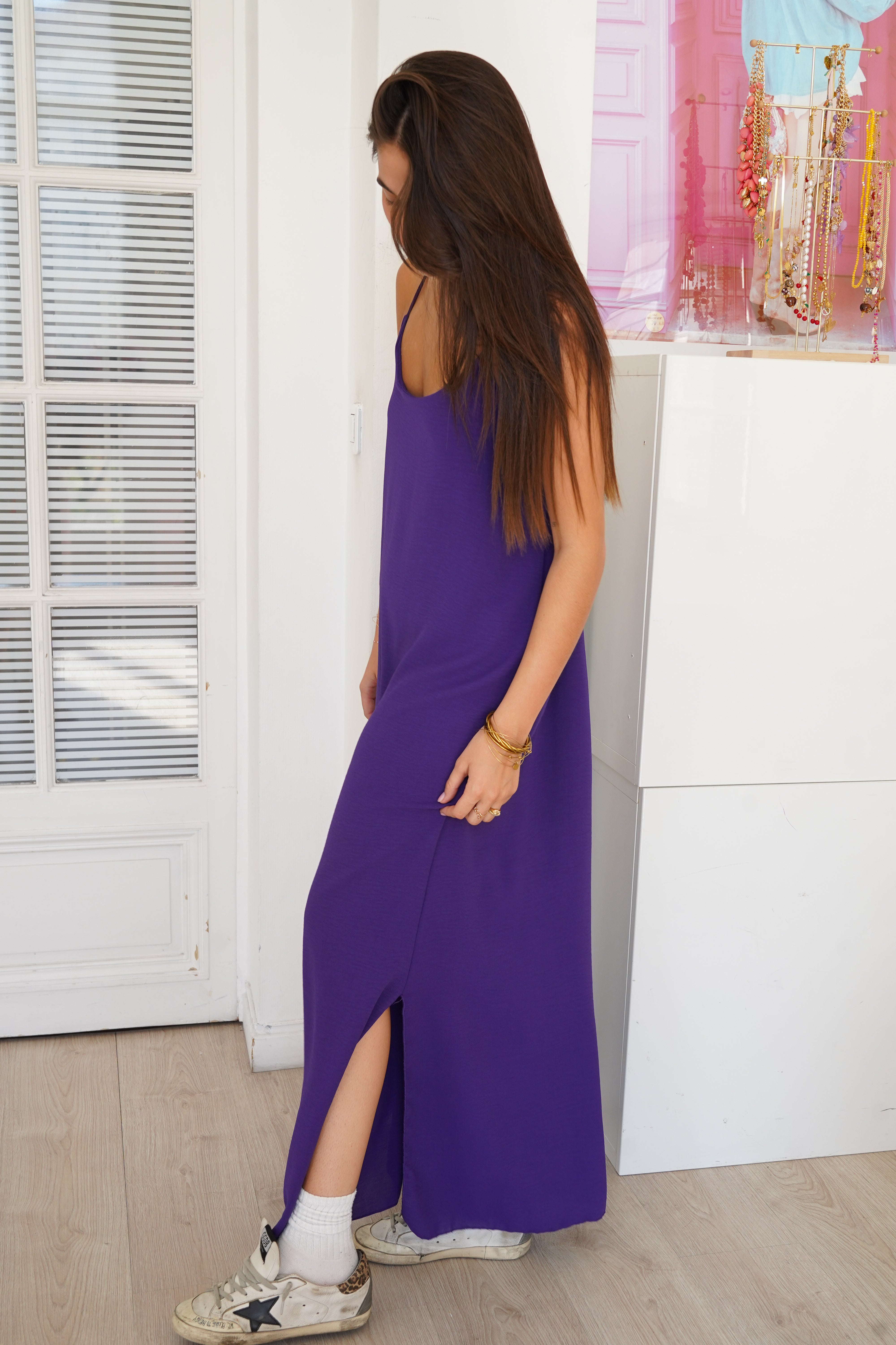 Vestido Fiona violeta