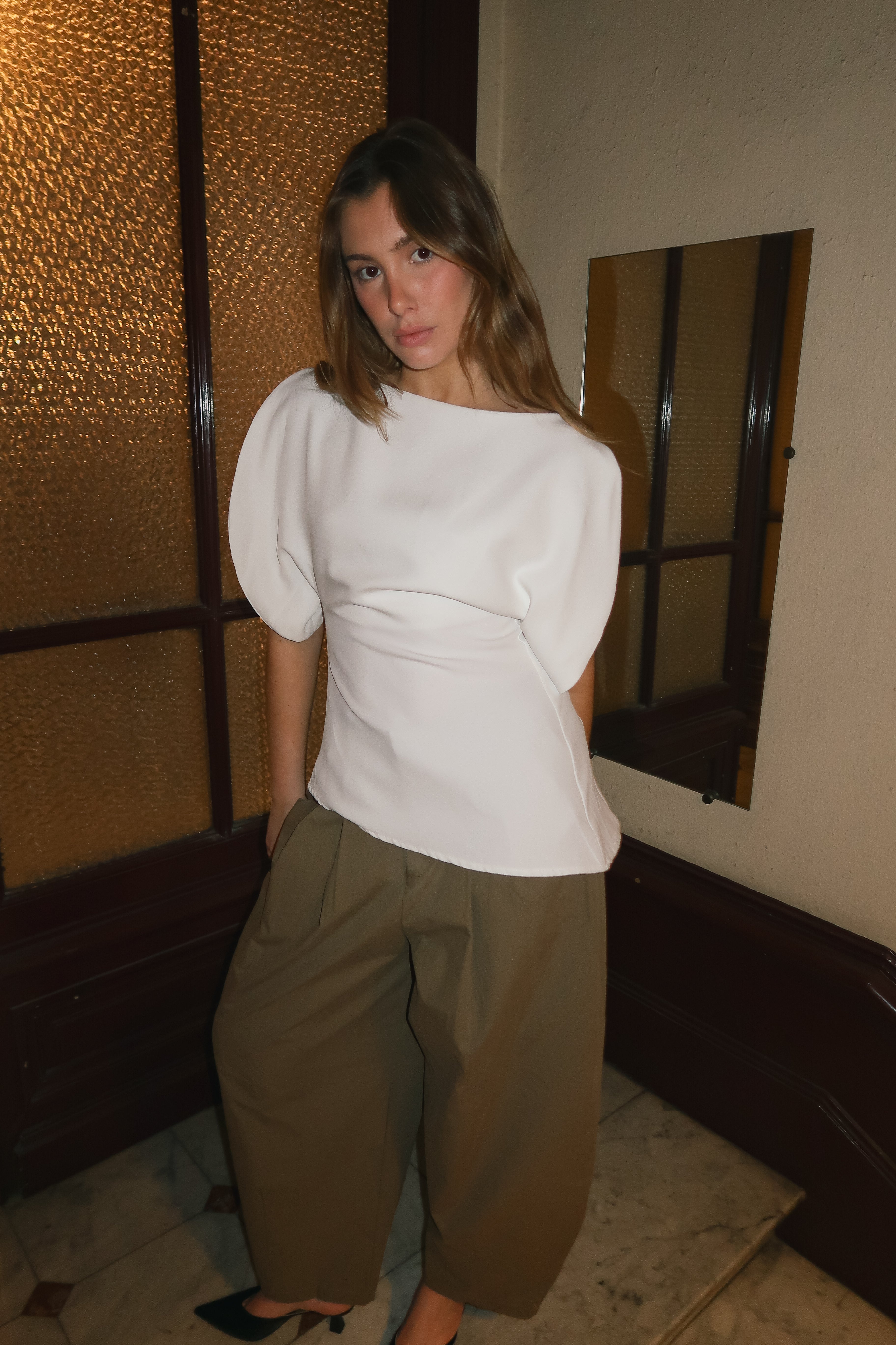 Hvid Bianca top