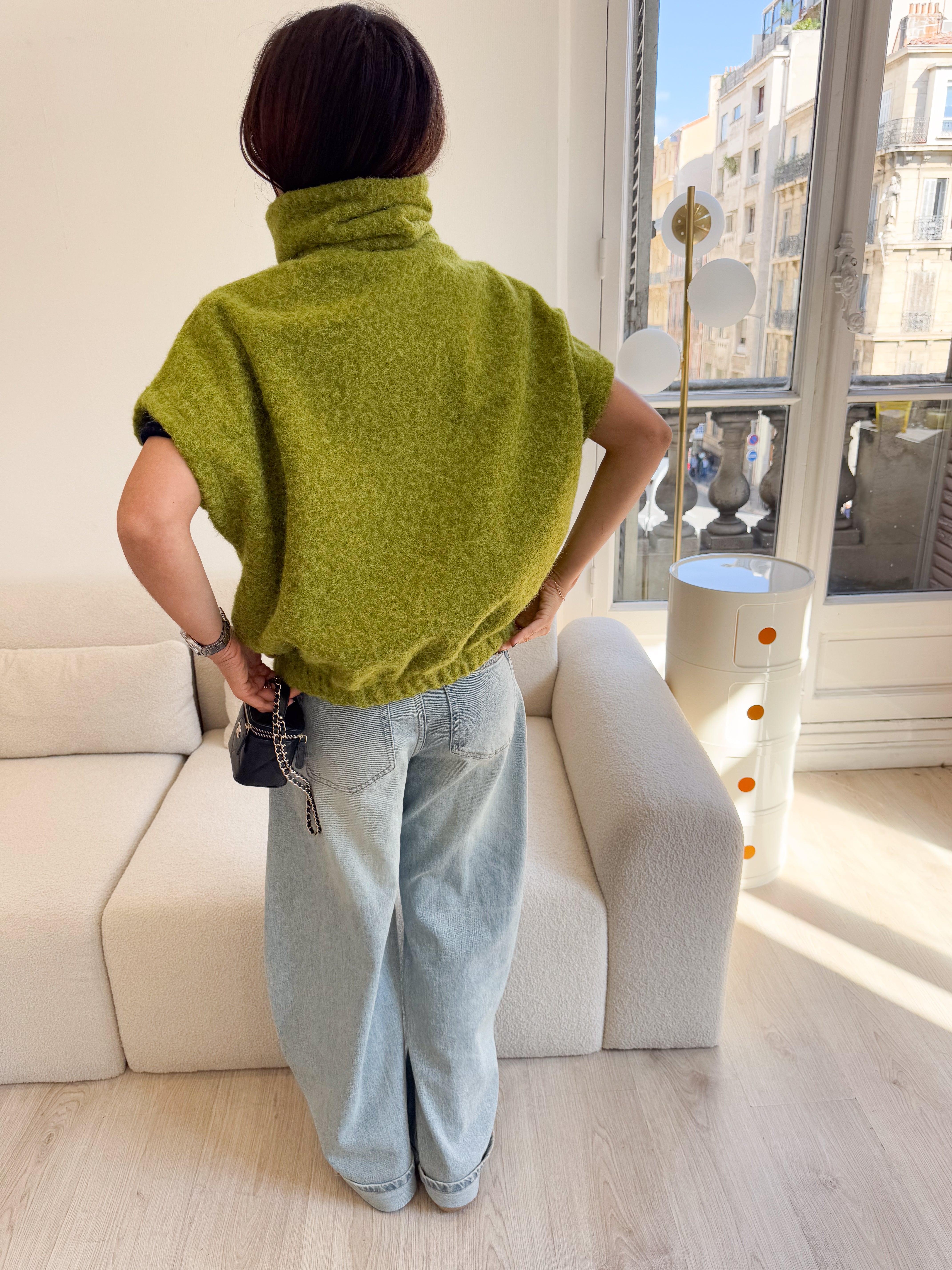 Veste Anais vert olive