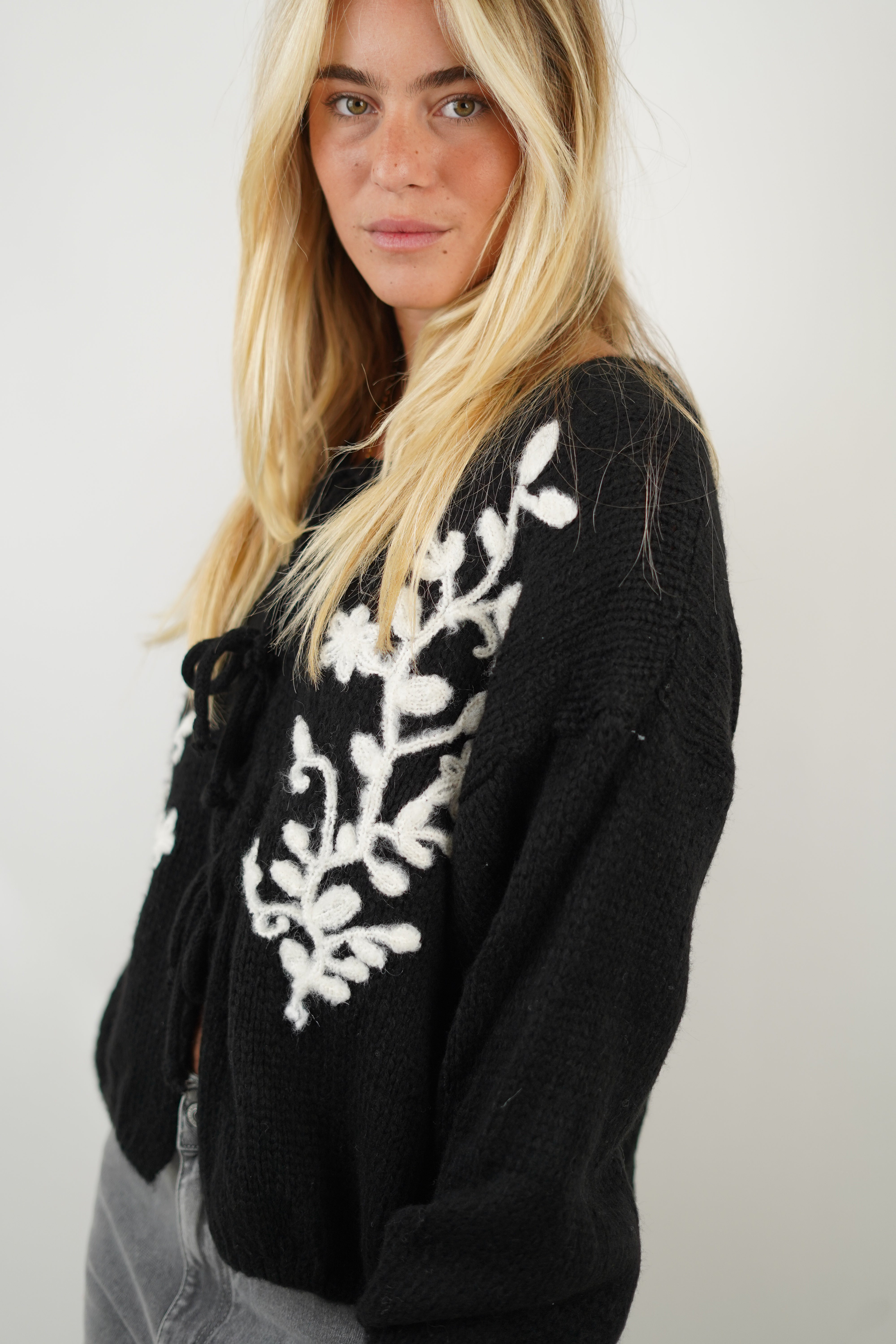 Patricia black vest