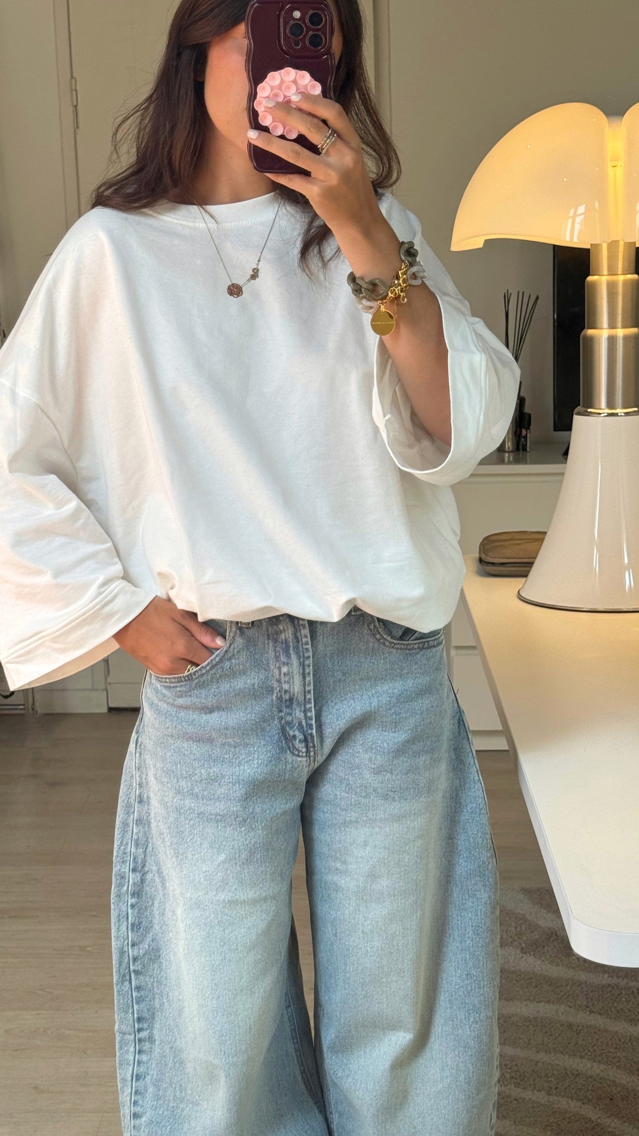 Tee-shirt Cecile blanc