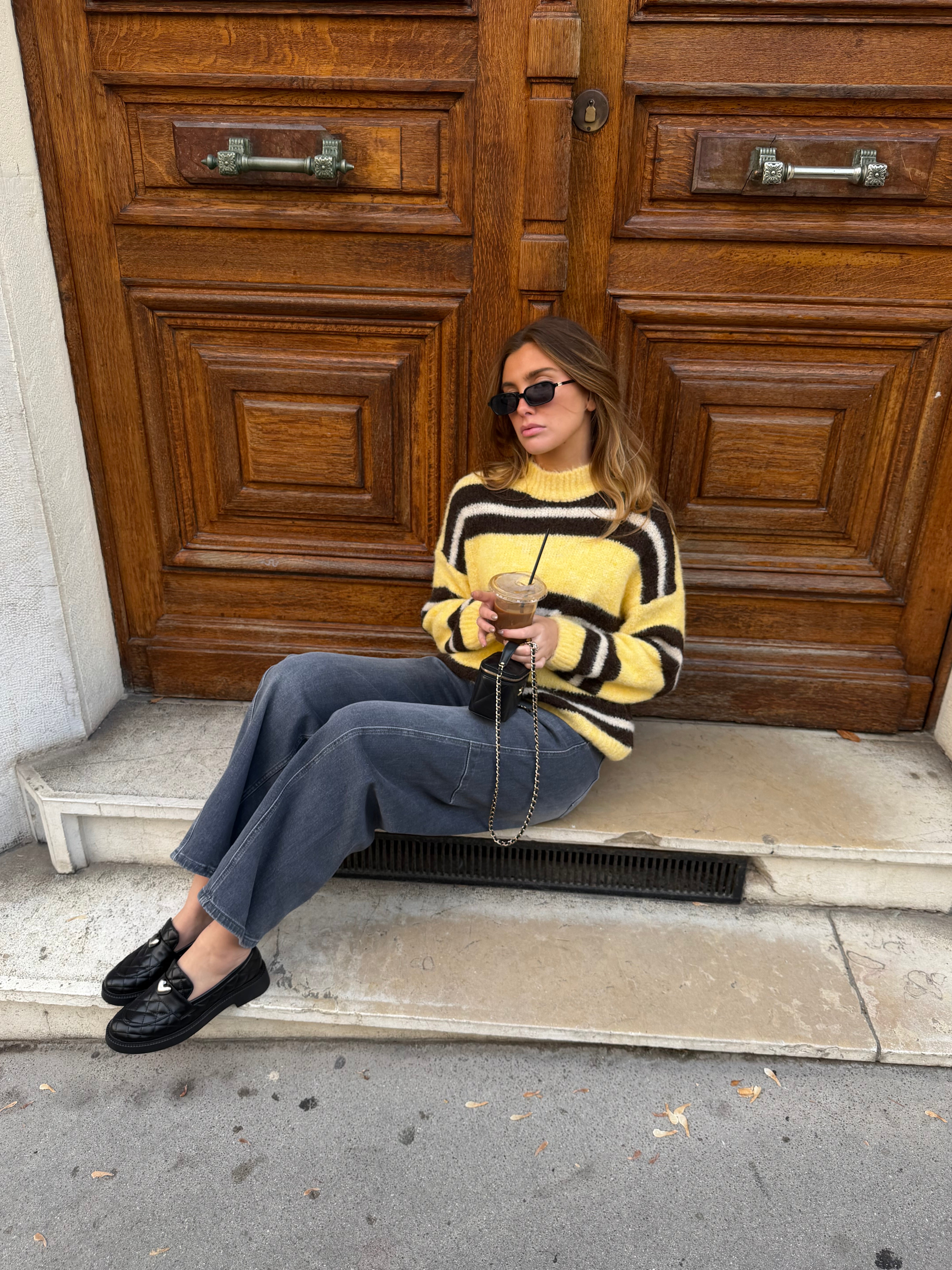 Millie gelber Pullover