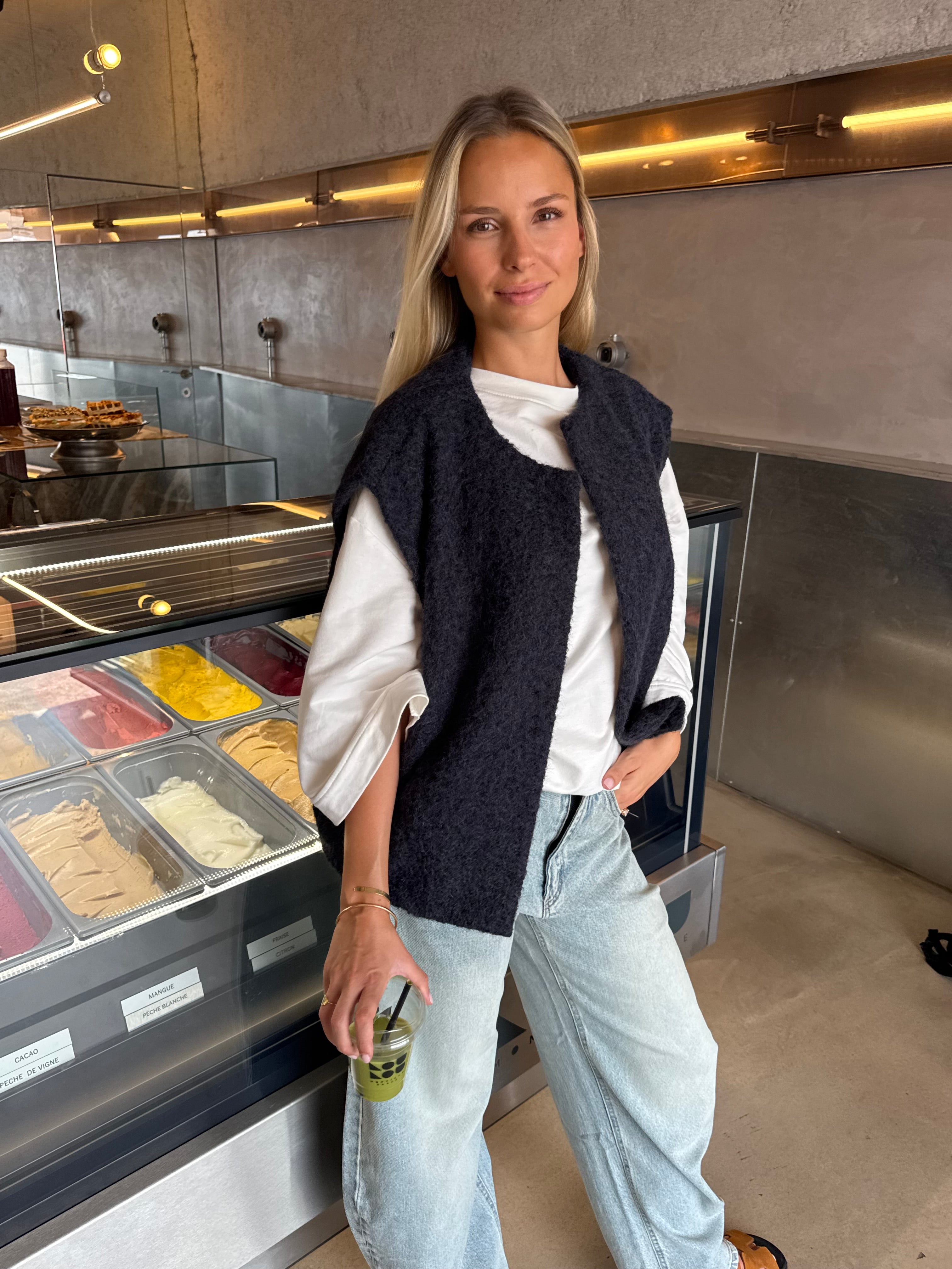 Maddy navy blue jacket