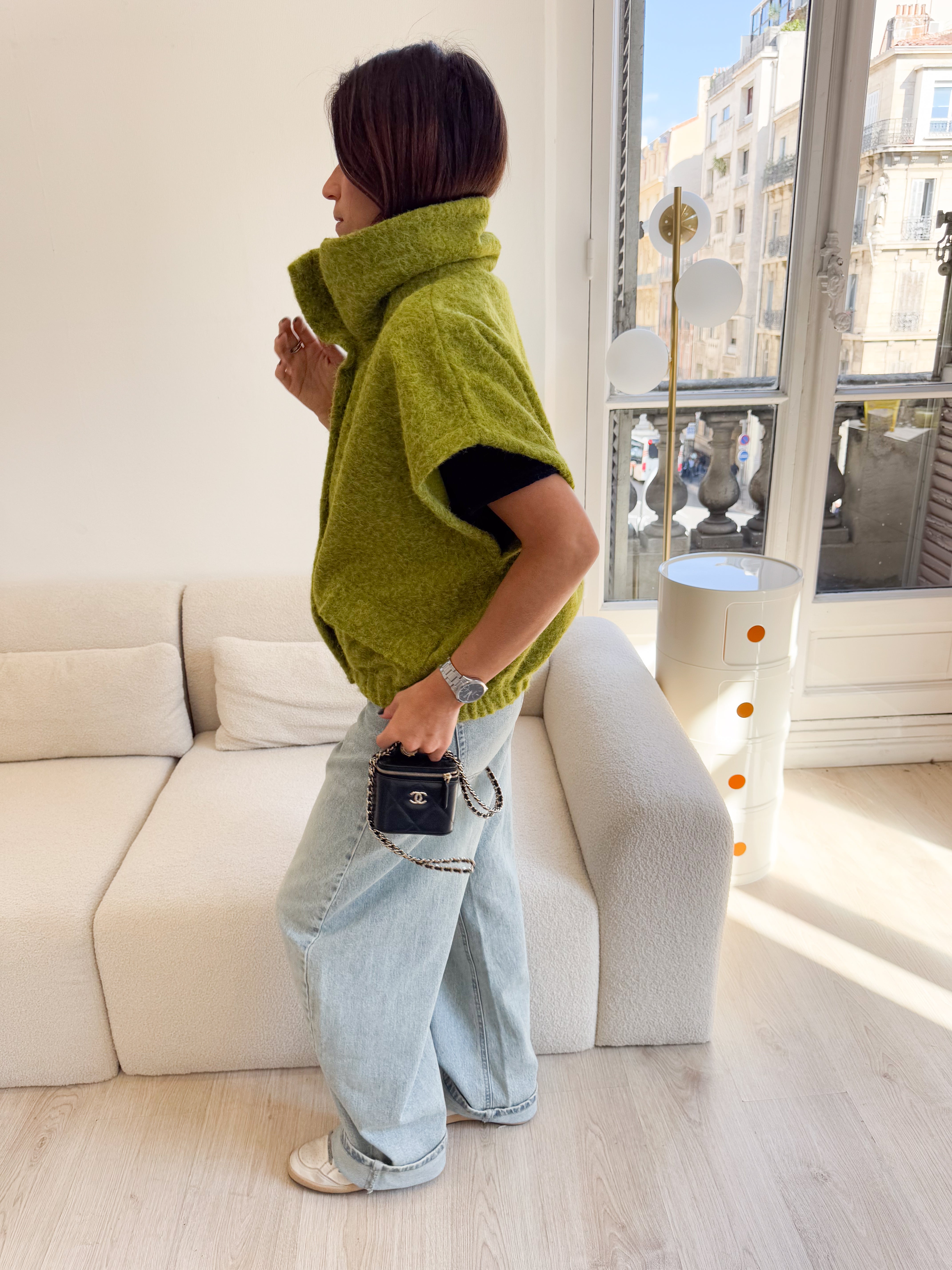 Veste Anais vert olive