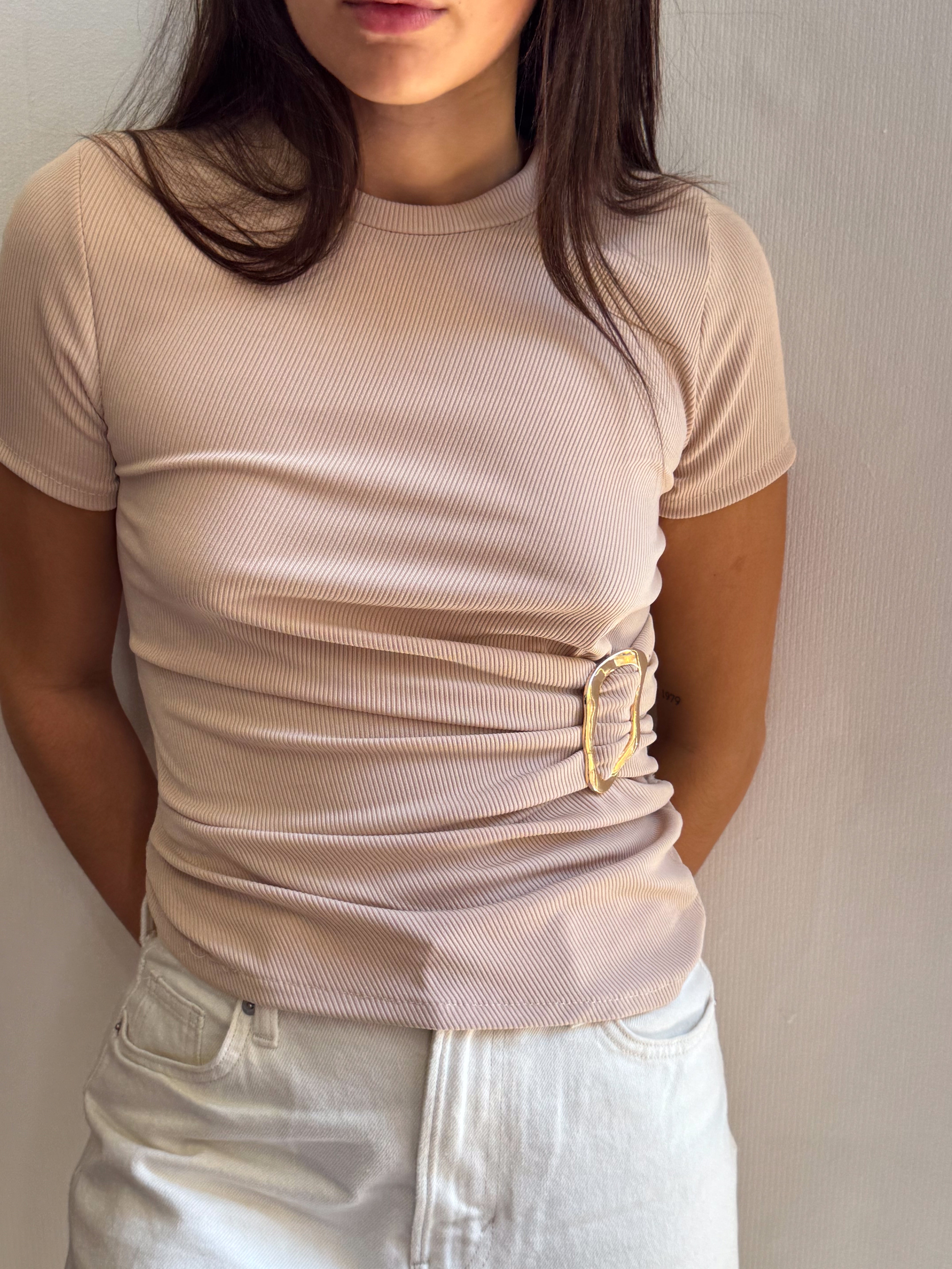 Cherine beige top