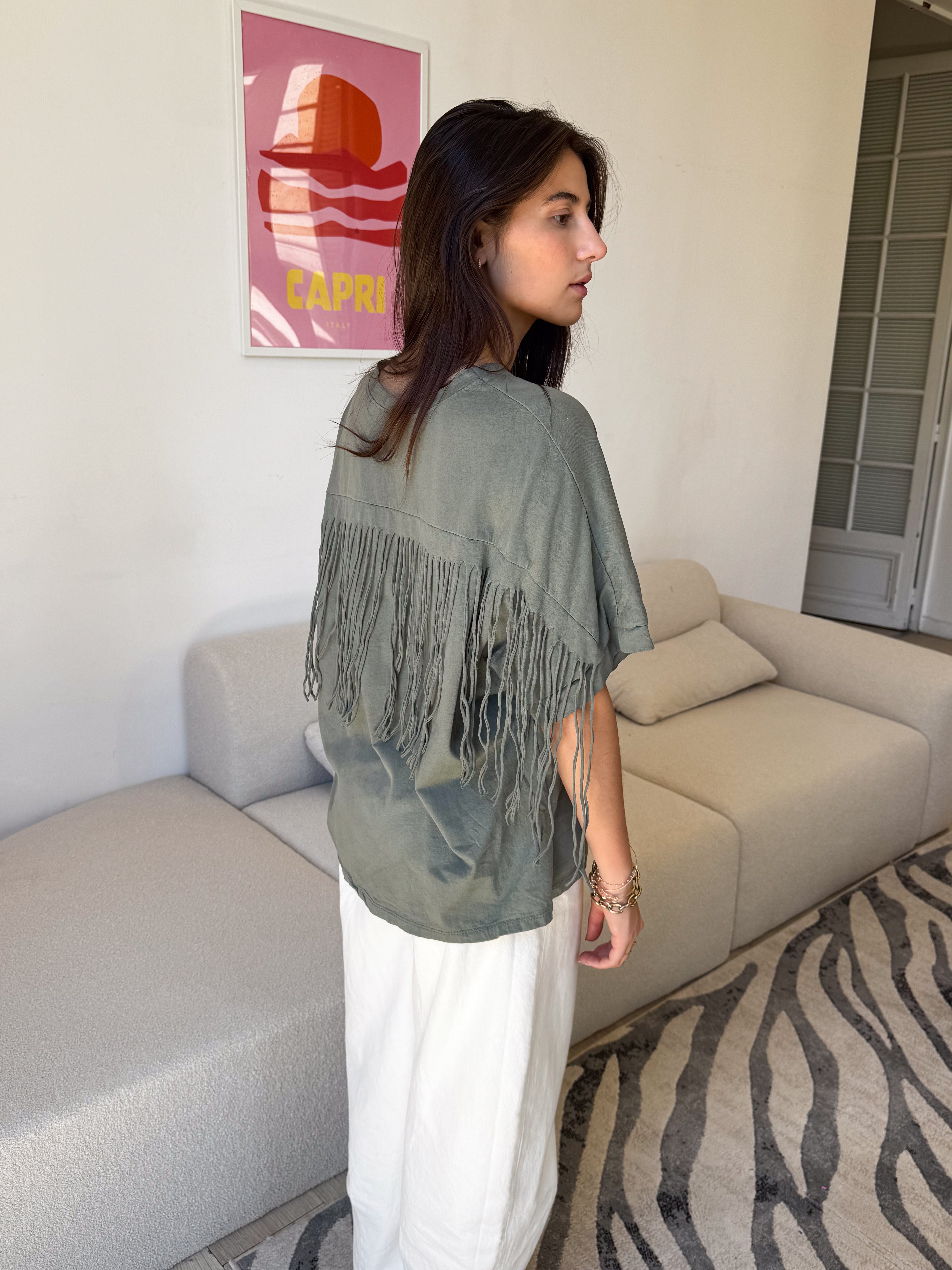 Annaé khaki T-shirt