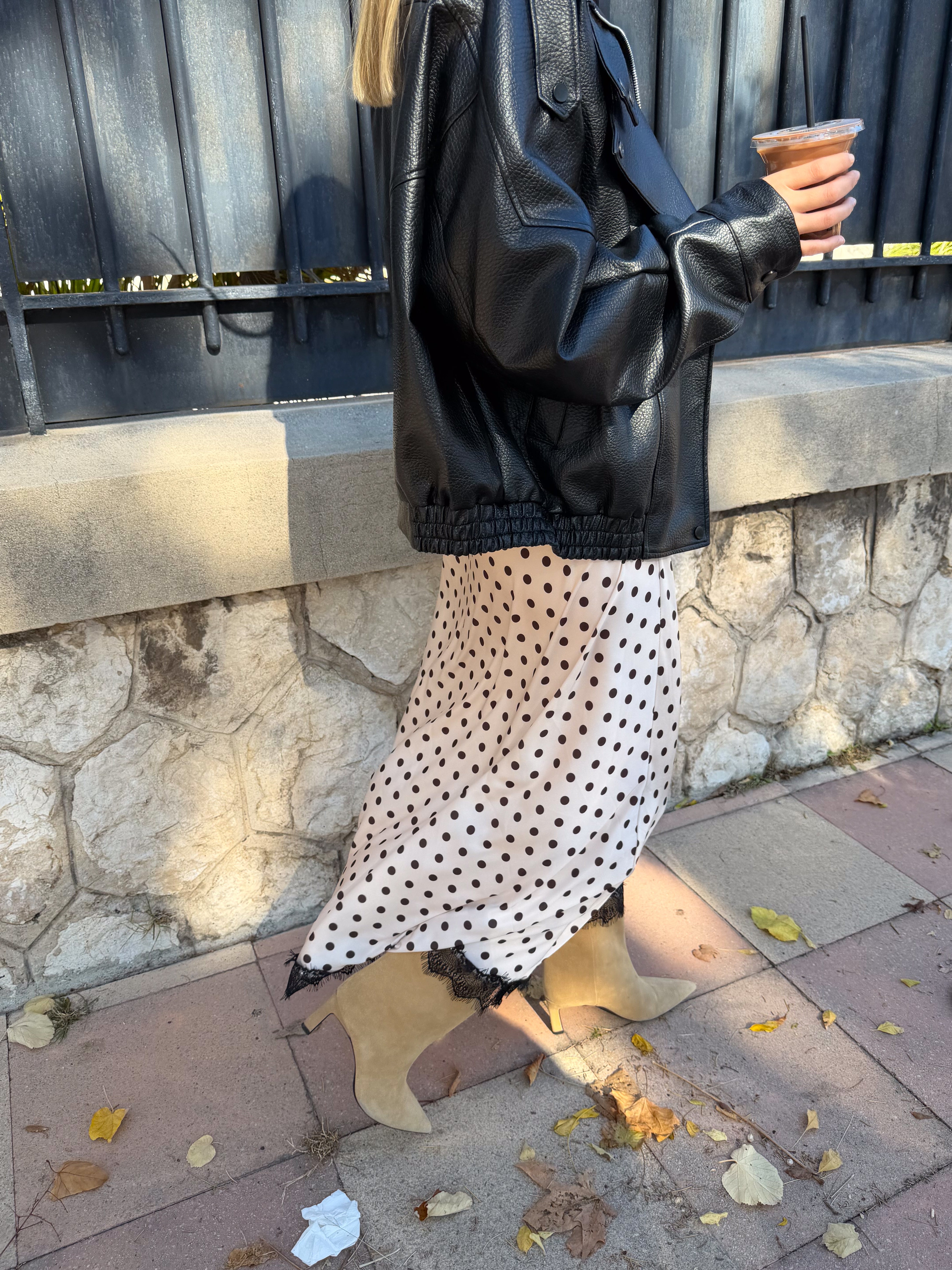 Clothilde beige skirt