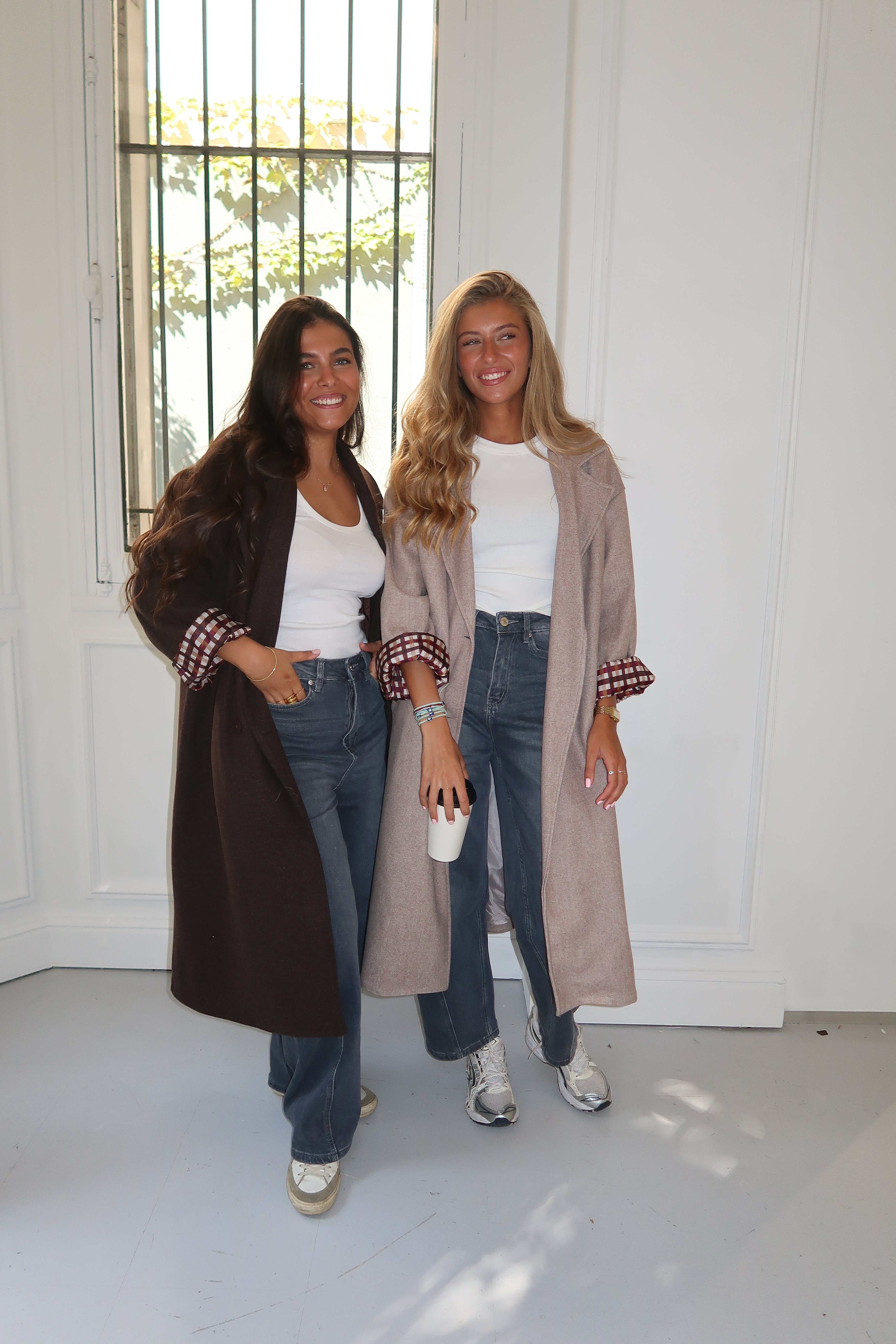 Manteau Charlie taupe