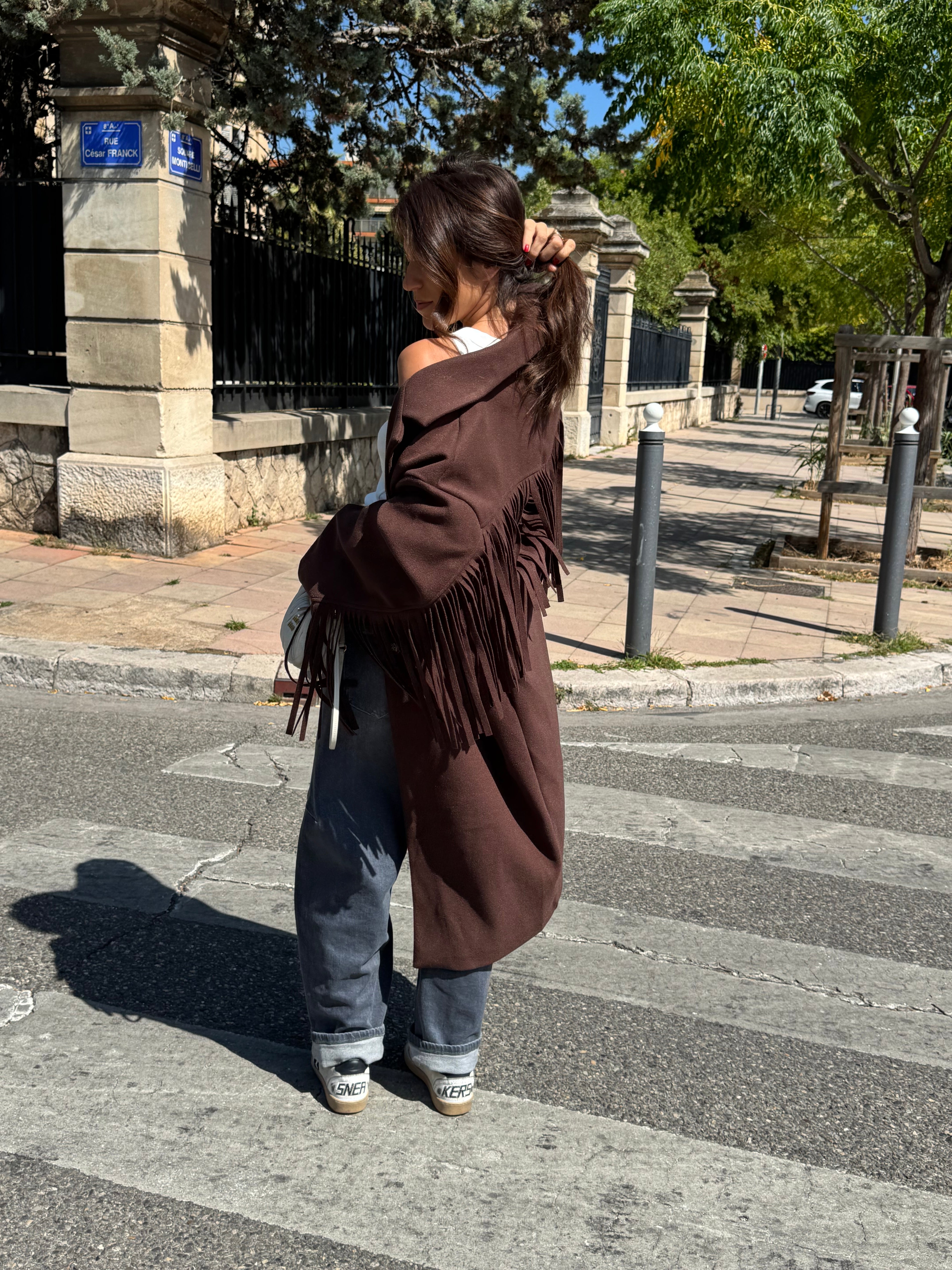 Abrigo Lina marrón