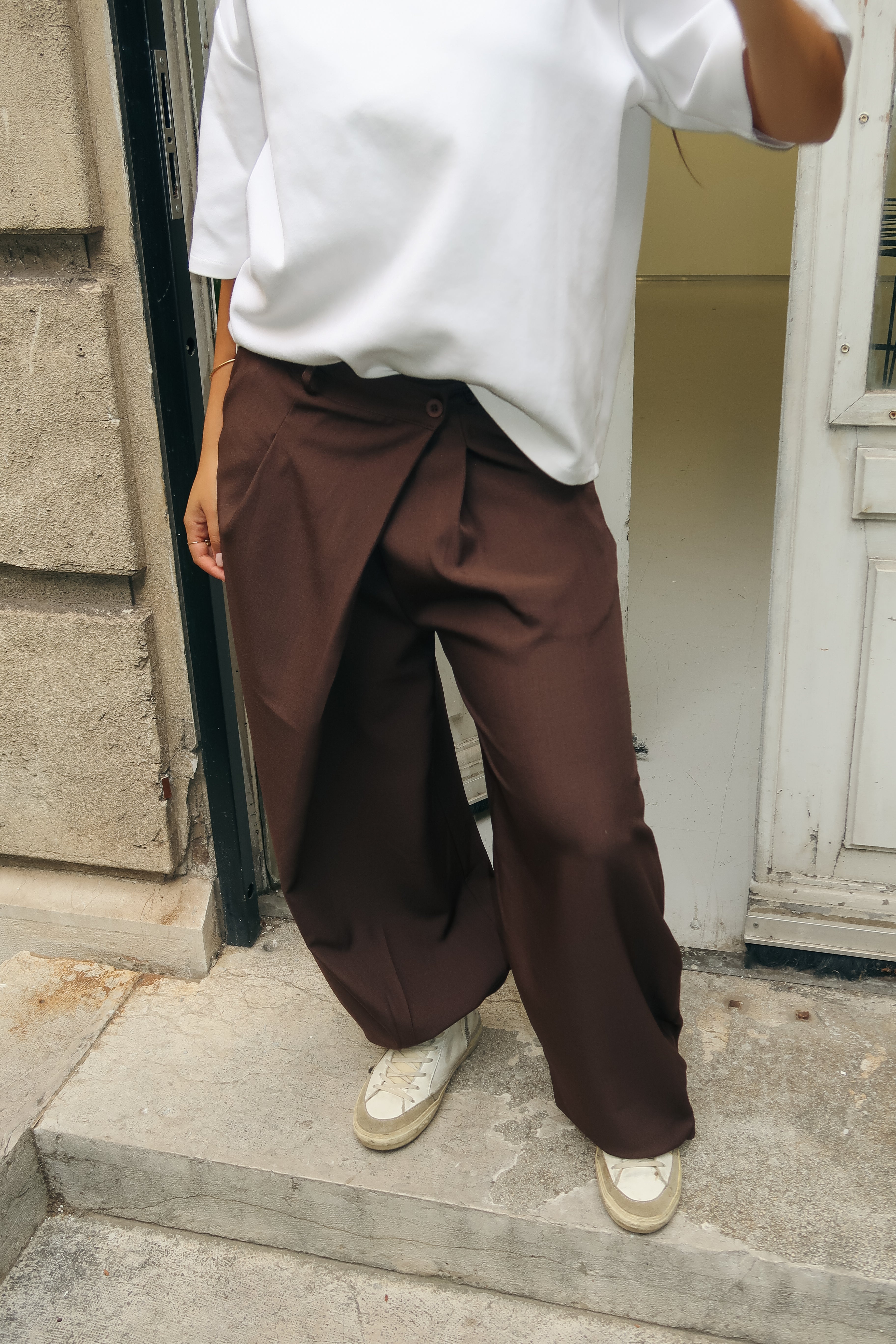 Brown Bennie Pants