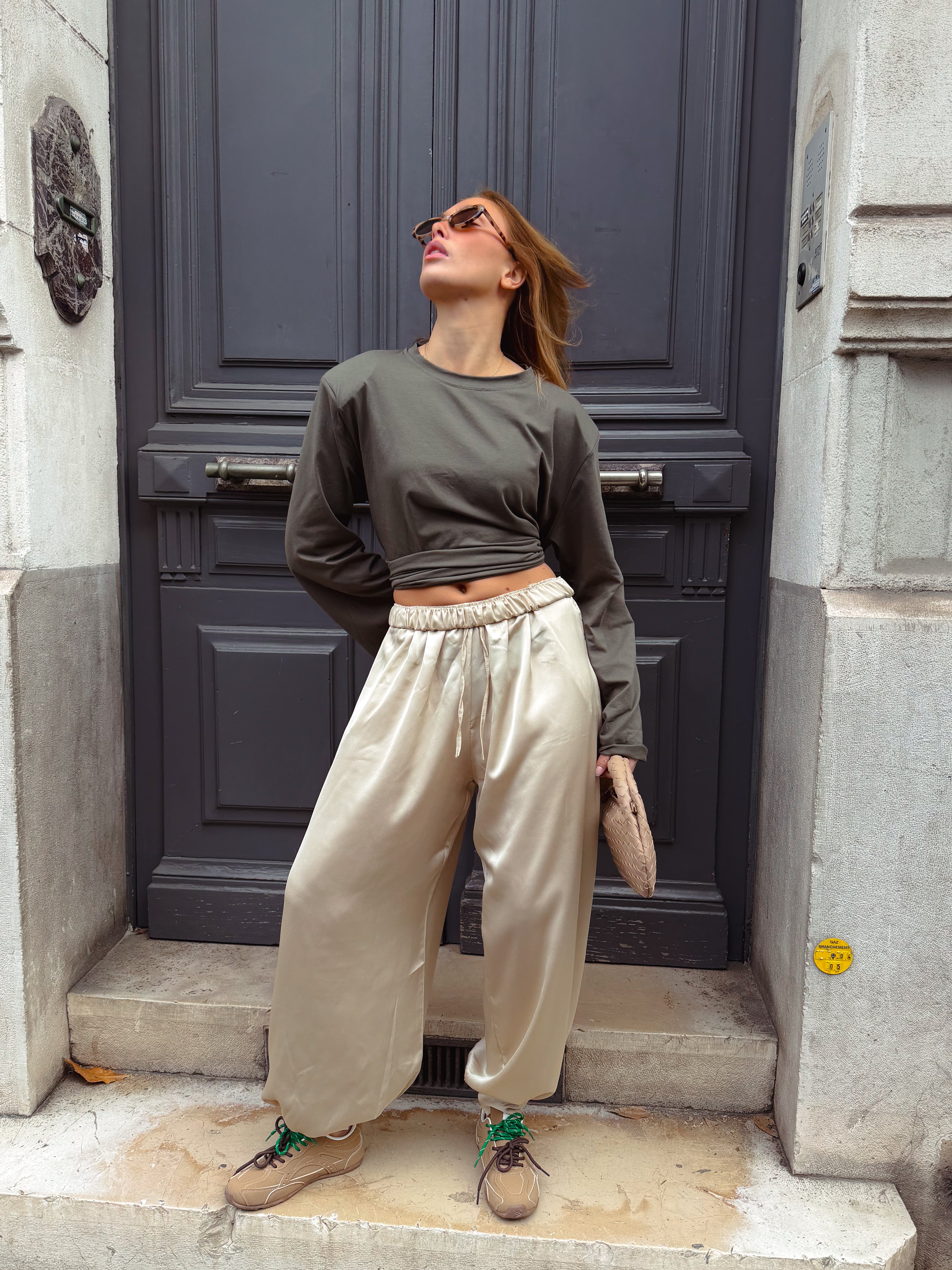 Pantalon Mathea beige