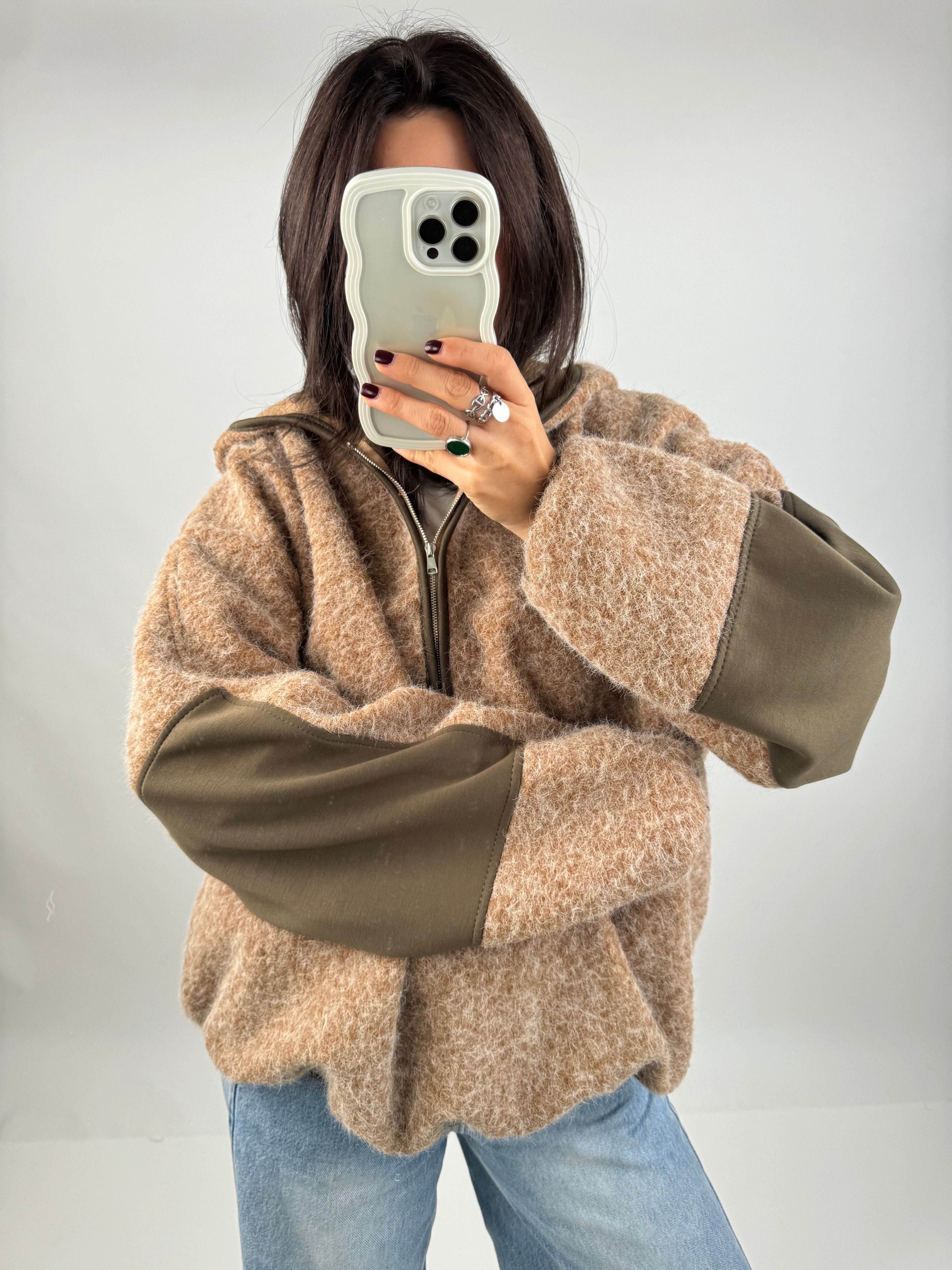 Lamia camel sweatshirt