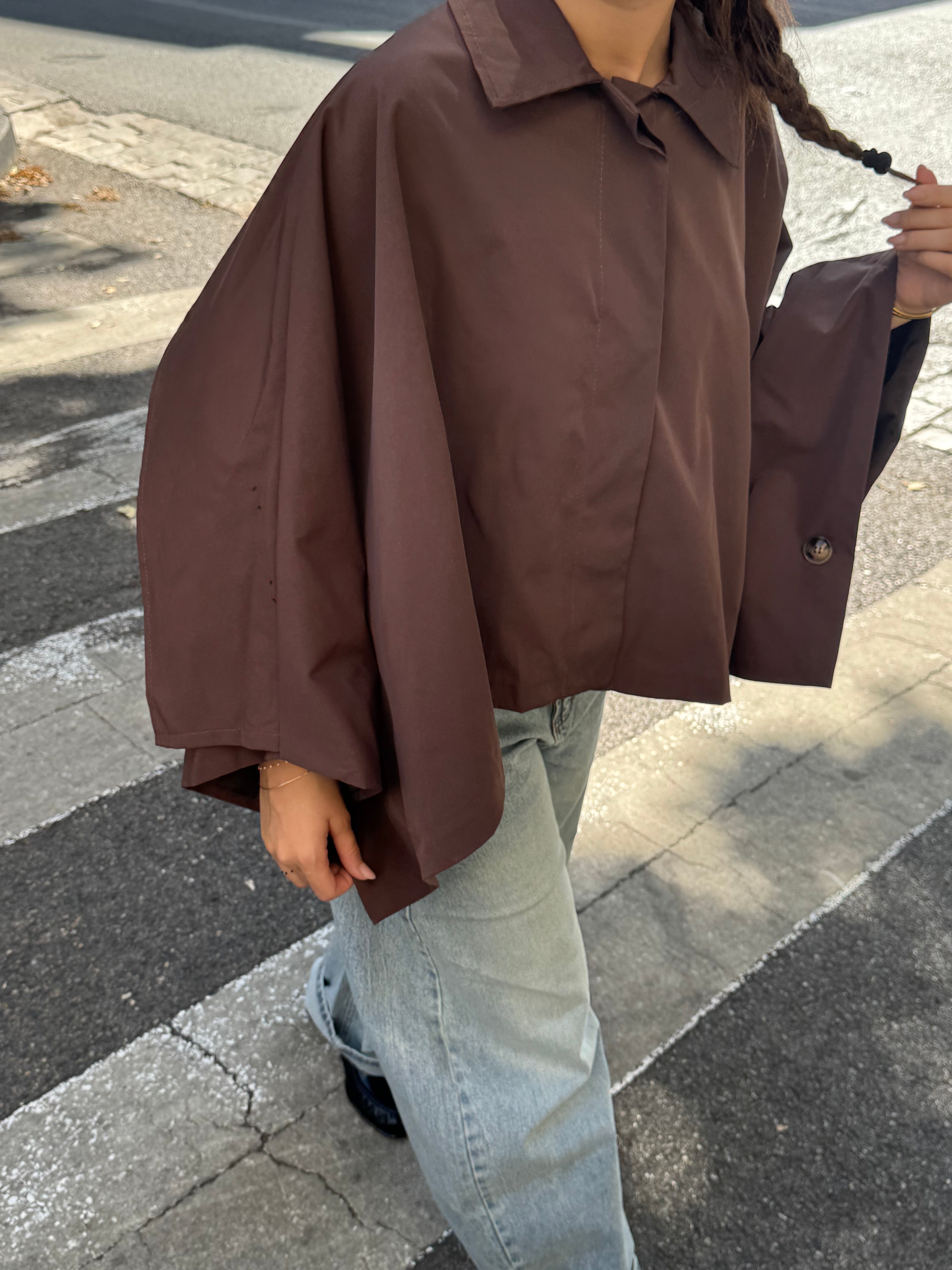 عباءة فاني بنية