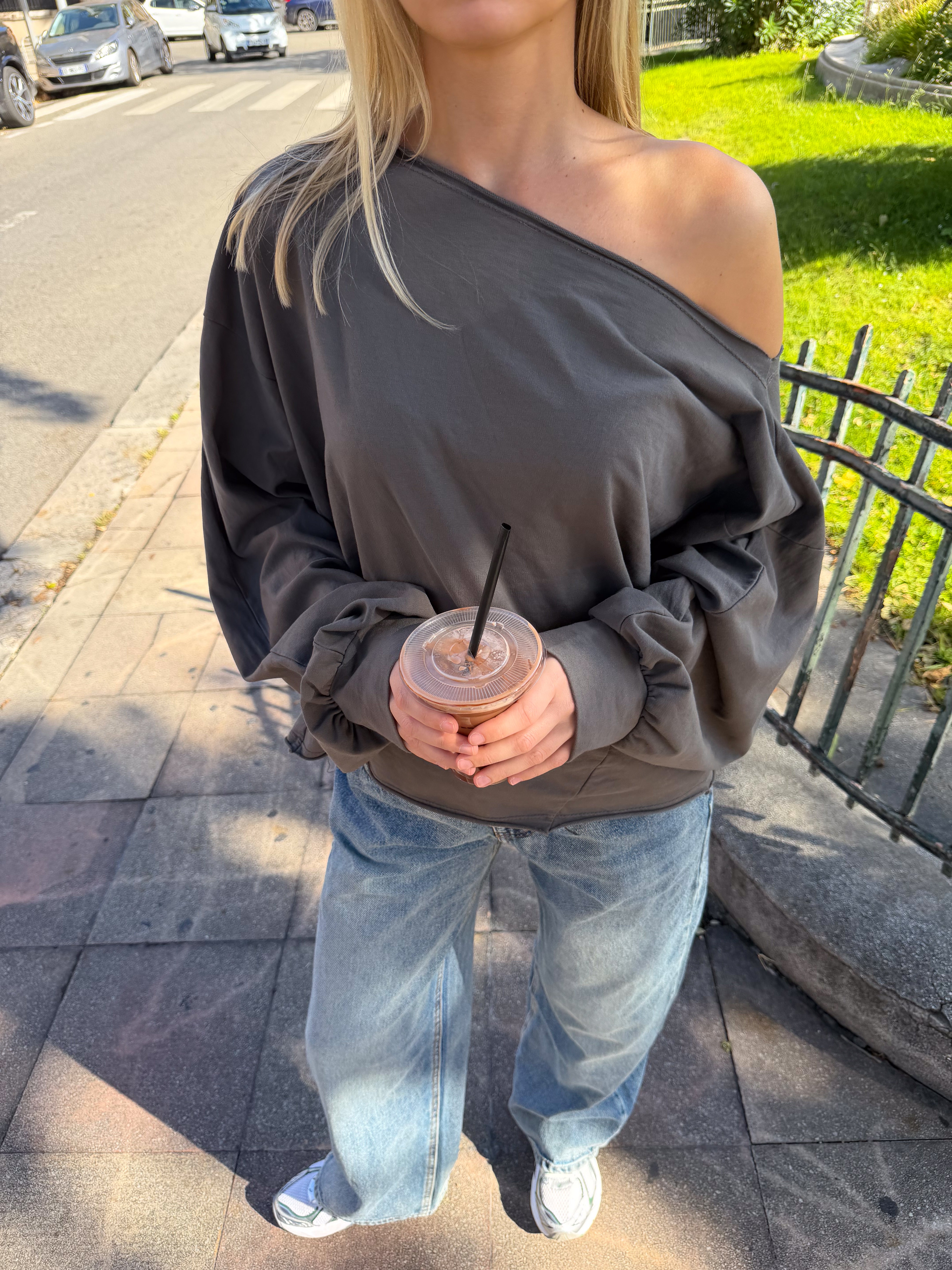 Tee-shirt Juliette gris