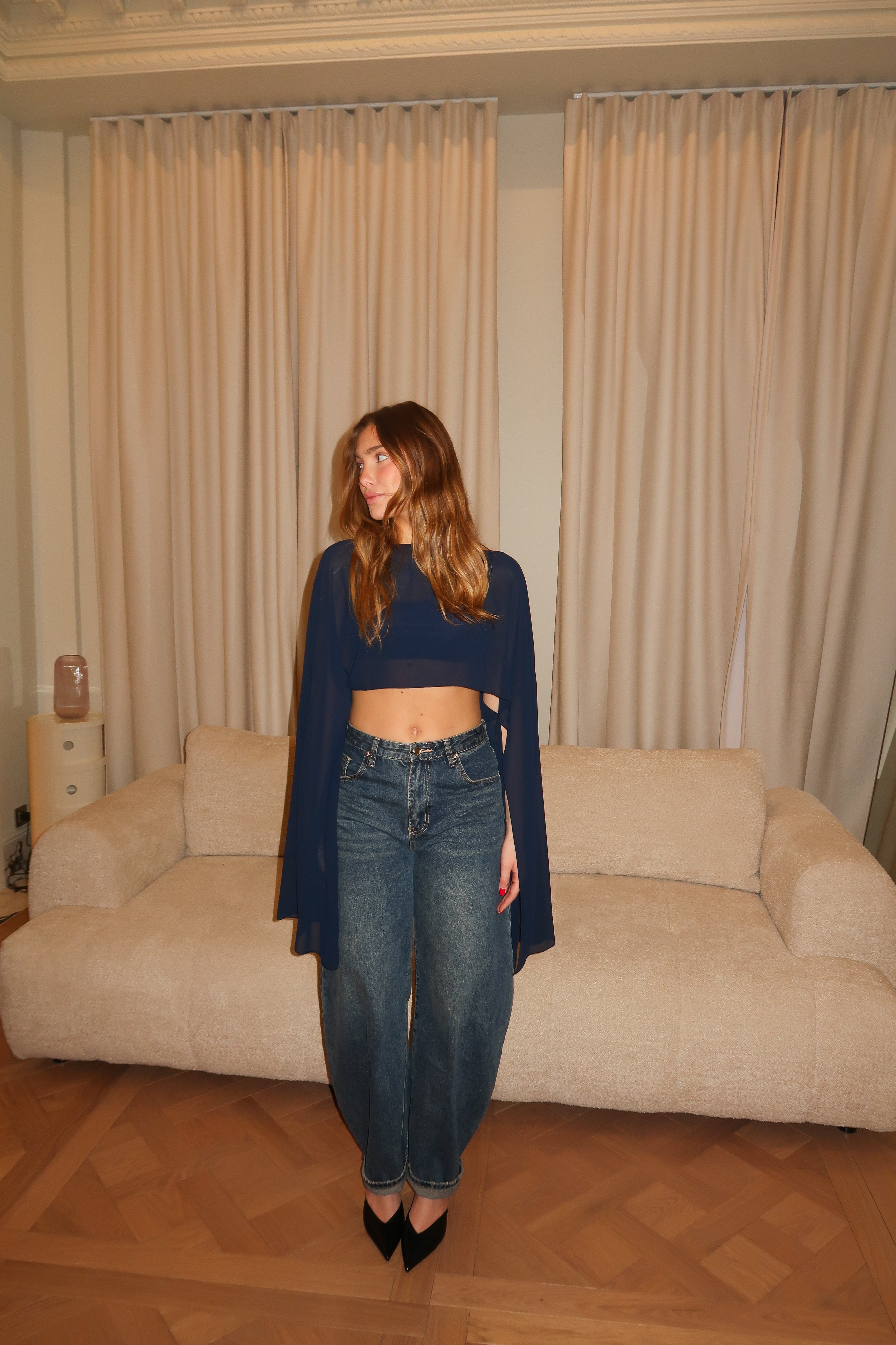 Cape Cherry bleu marine