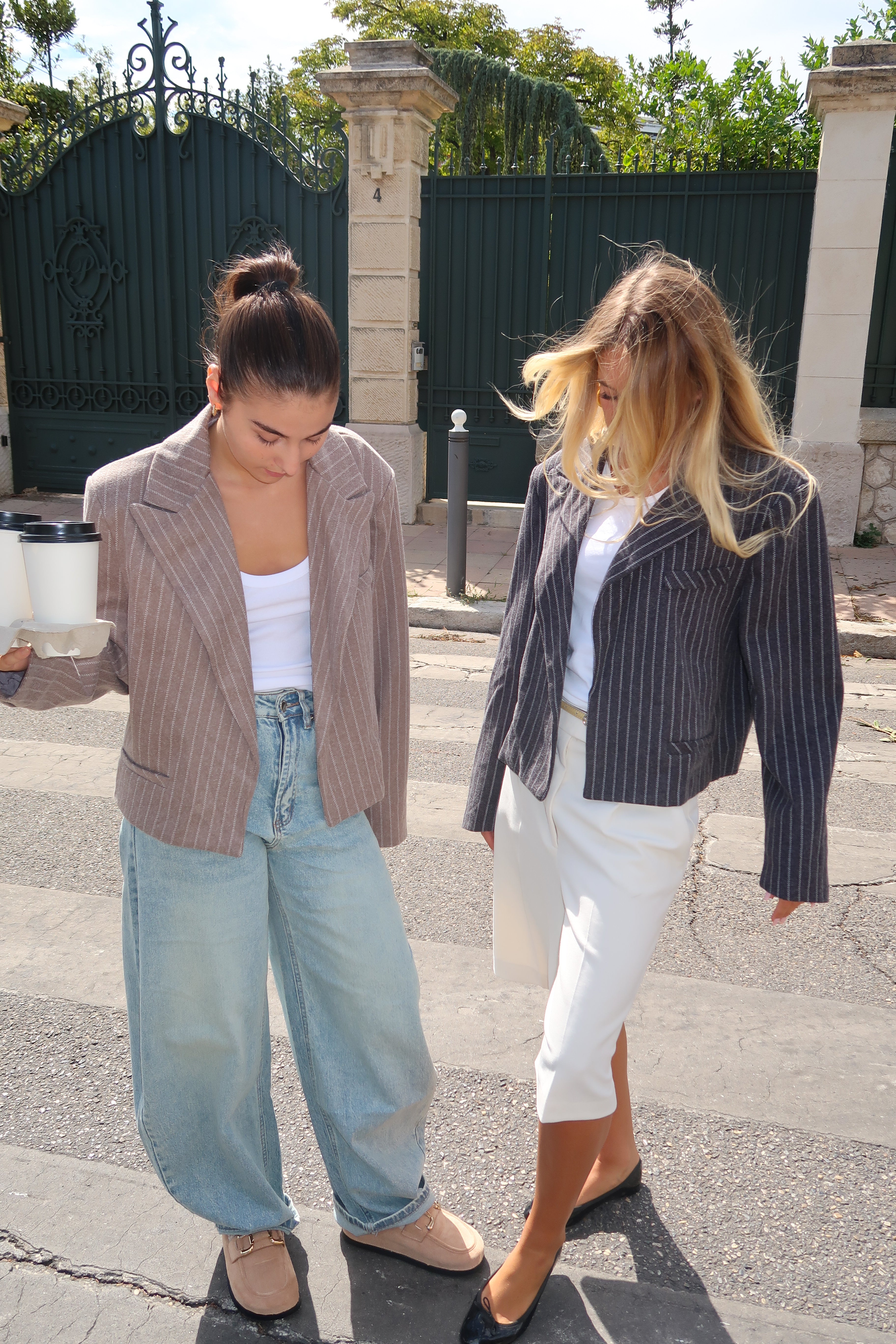 Gray Lisa Blazer