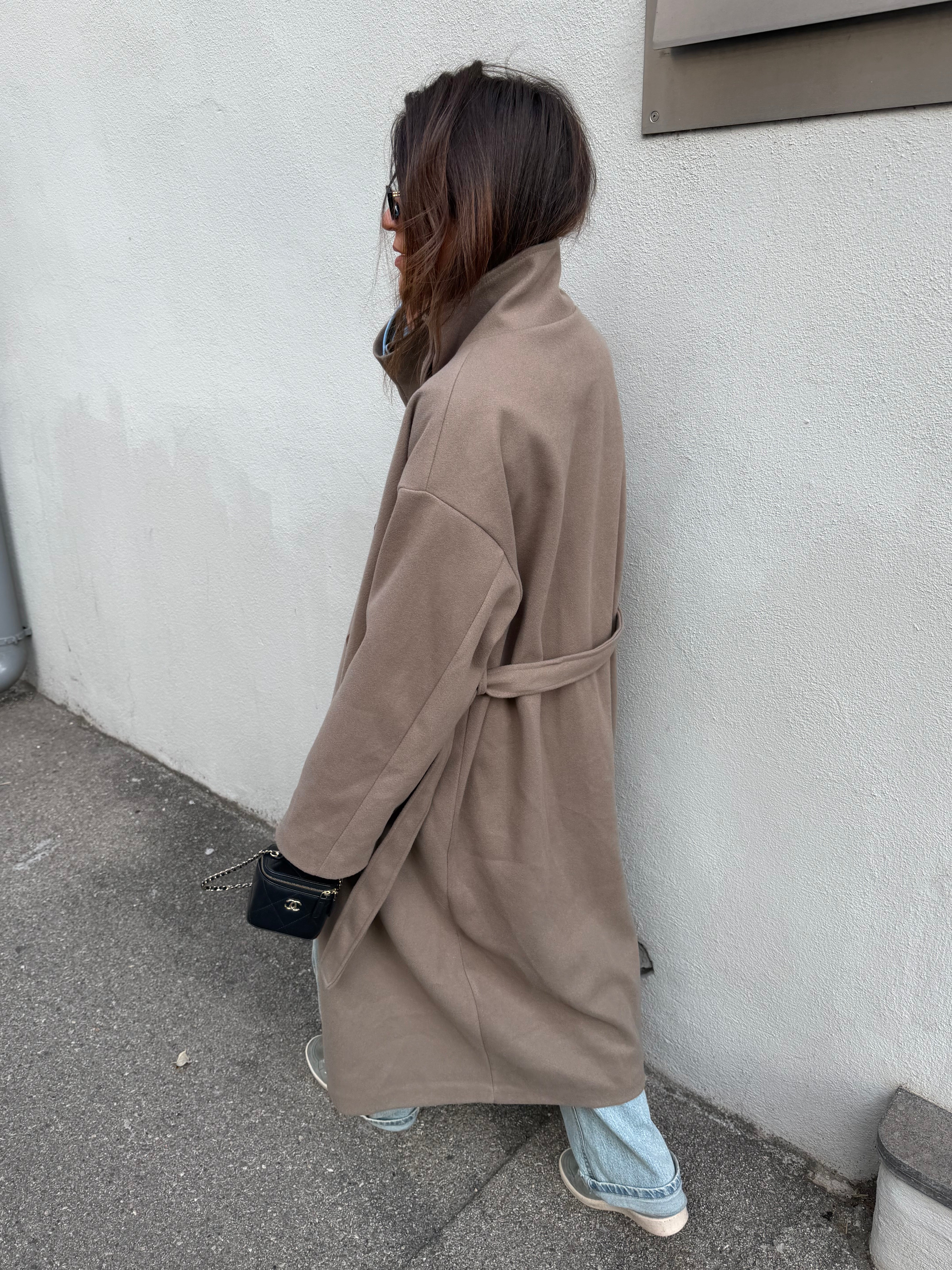 Manteau Joyce taupe