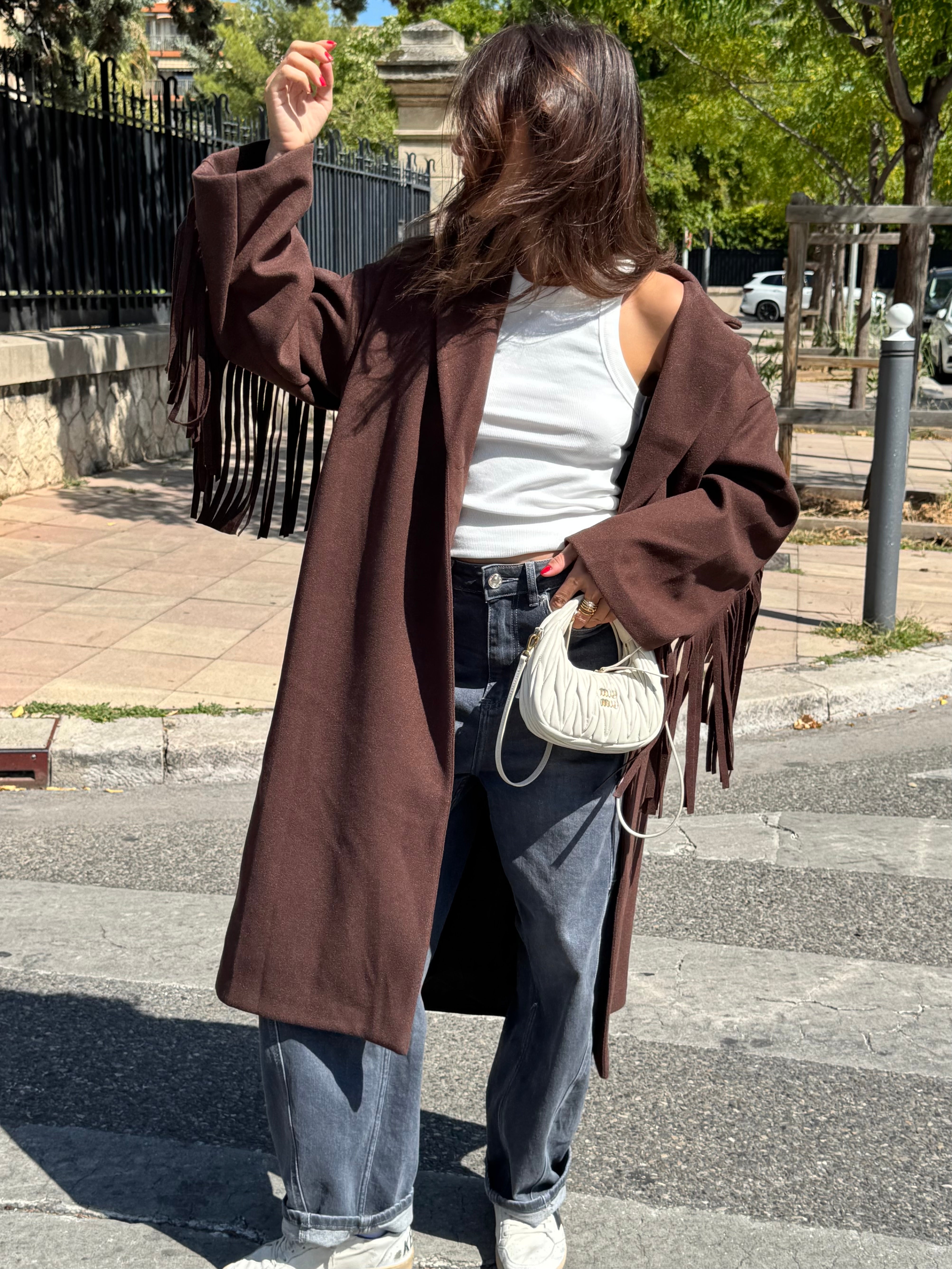 Abrigo Lina marrón