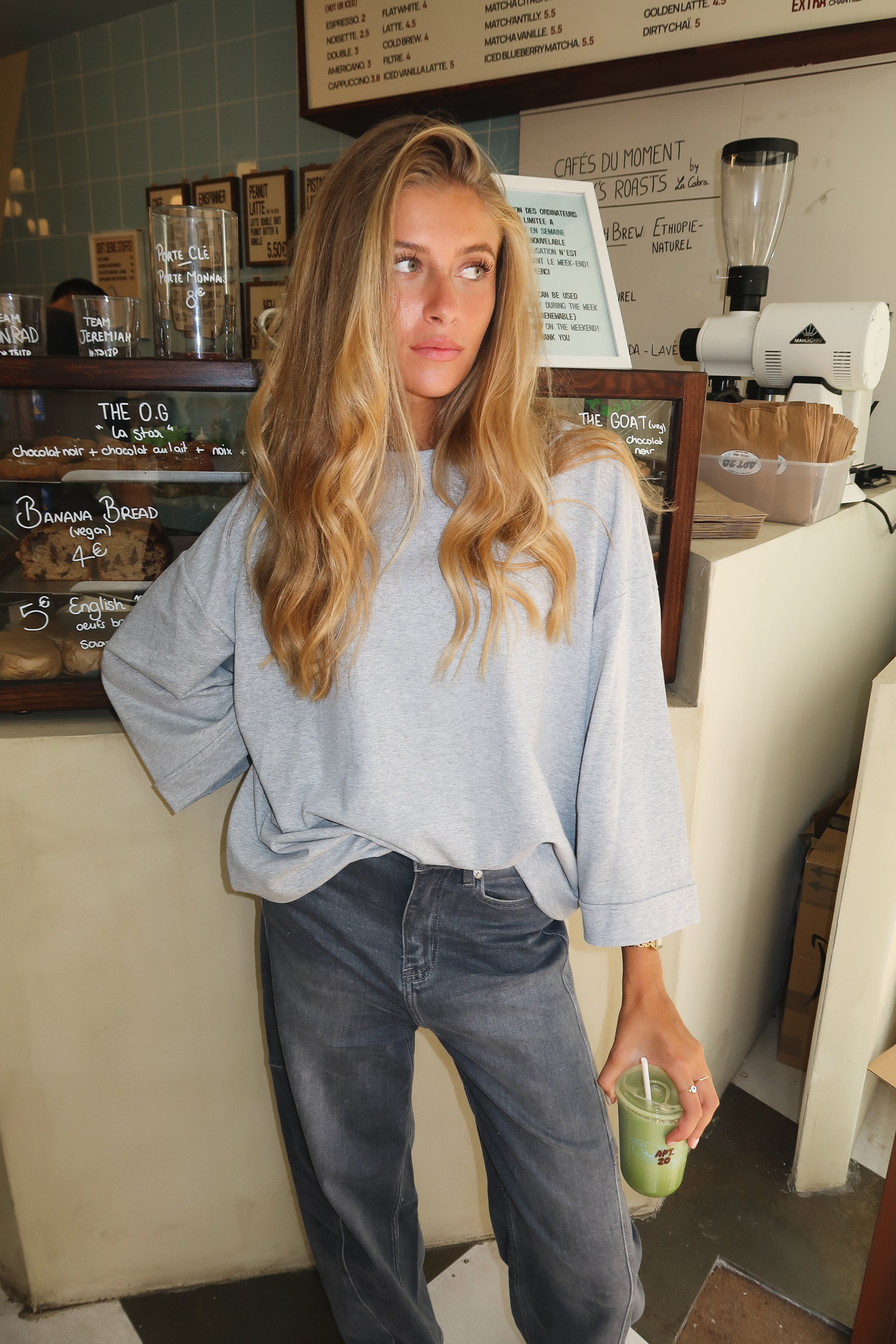 Tee-shirt Cecile gris