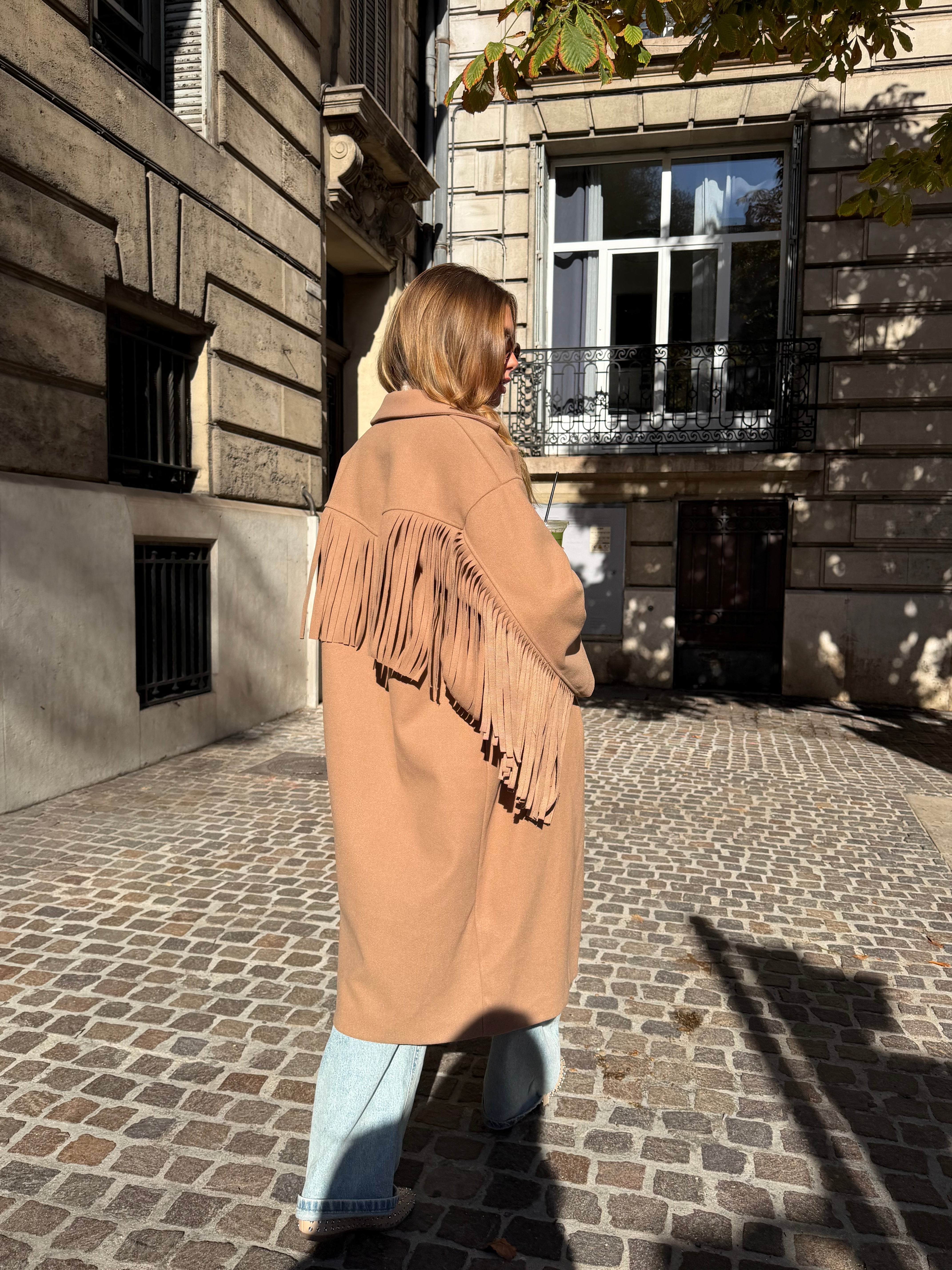 Abrigo Lina beige